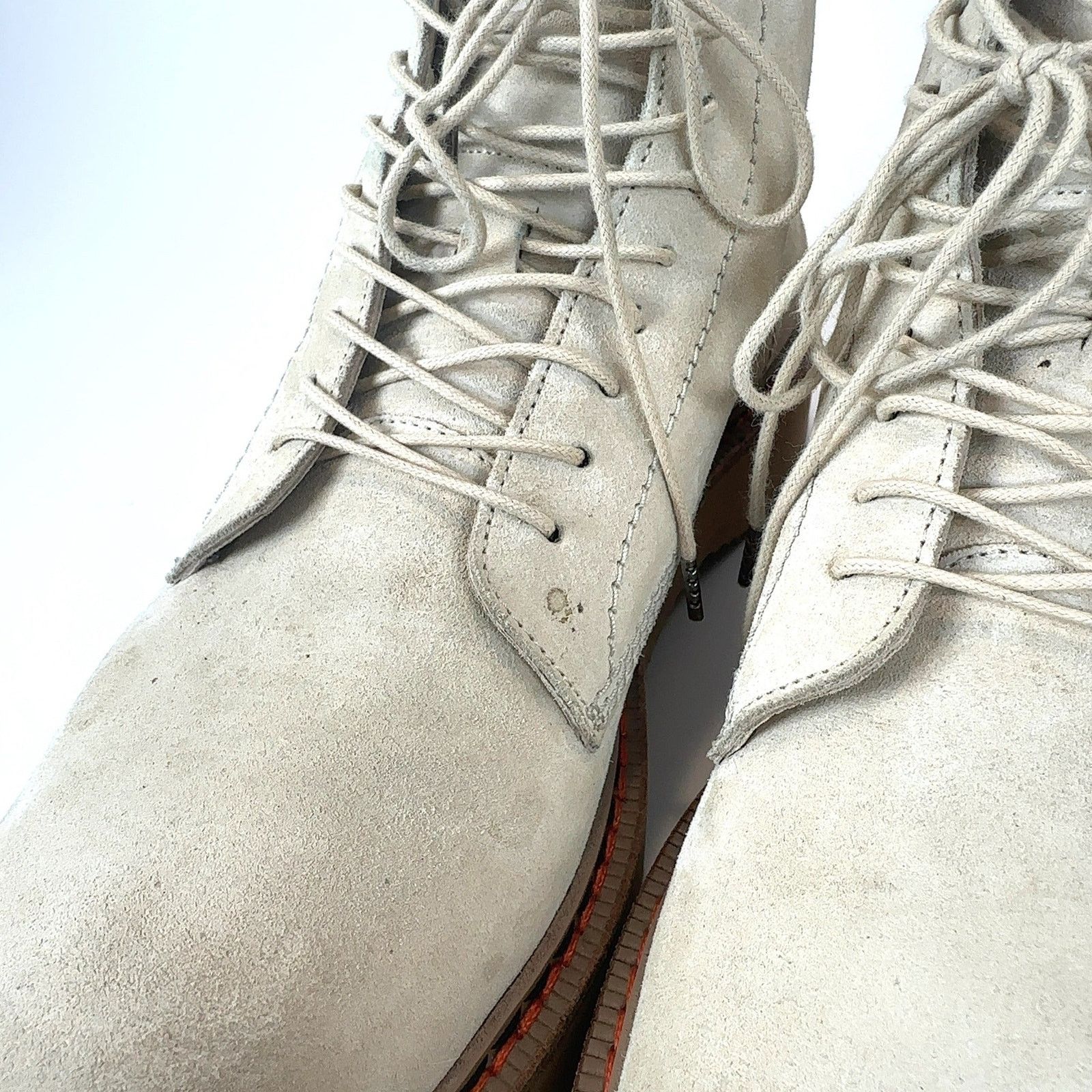 R13 R13 Suede Combat Boots Size US 12 / EU 45 - 4 Thumbnail