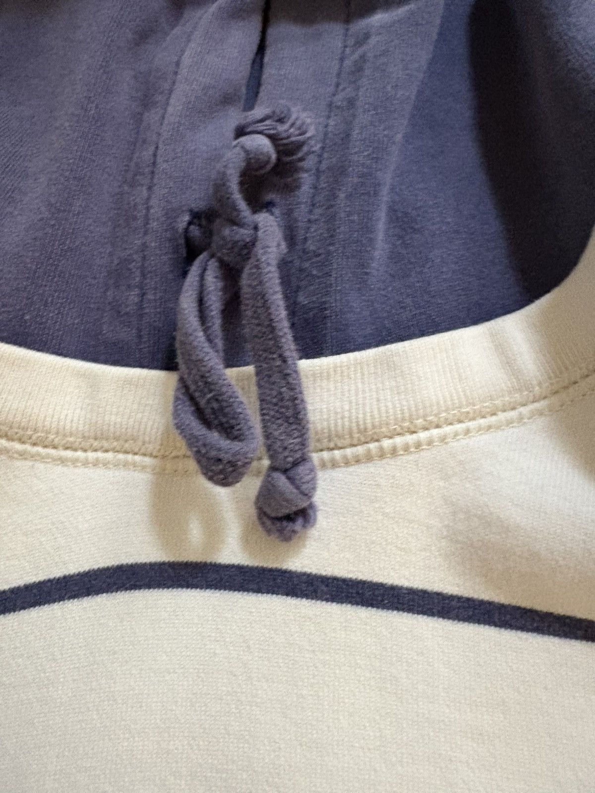 Supreme Supreme "Supreme New York" Striped Hoodie White Navy XL Size US XL / EU 56 / 4 - 3 Thumbnail