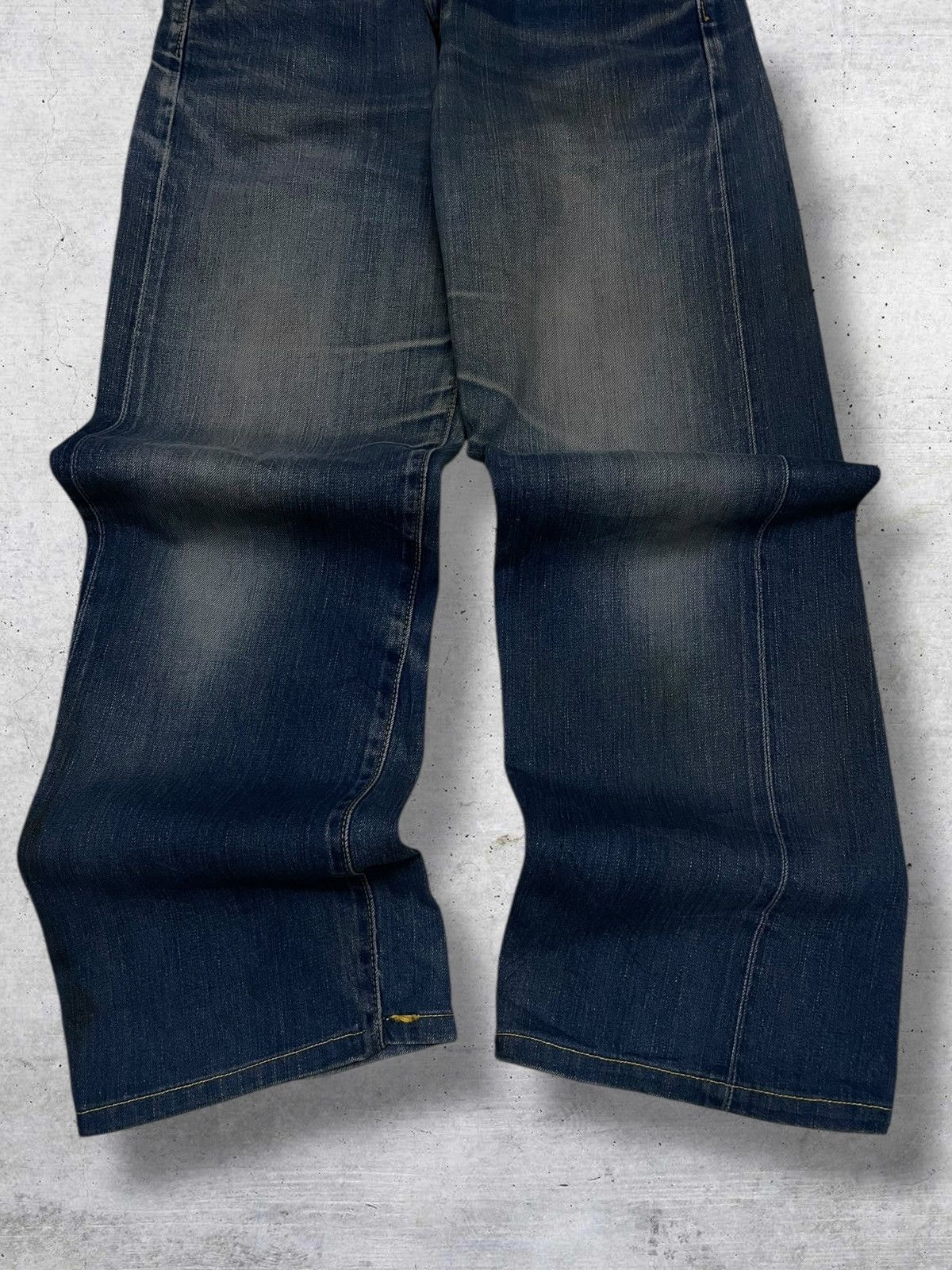 Lee VINTAGE LEE OG 90S DESIGNER BUCKLE SELVEDGE DENIM Size US 29 - 3 Thumbnail