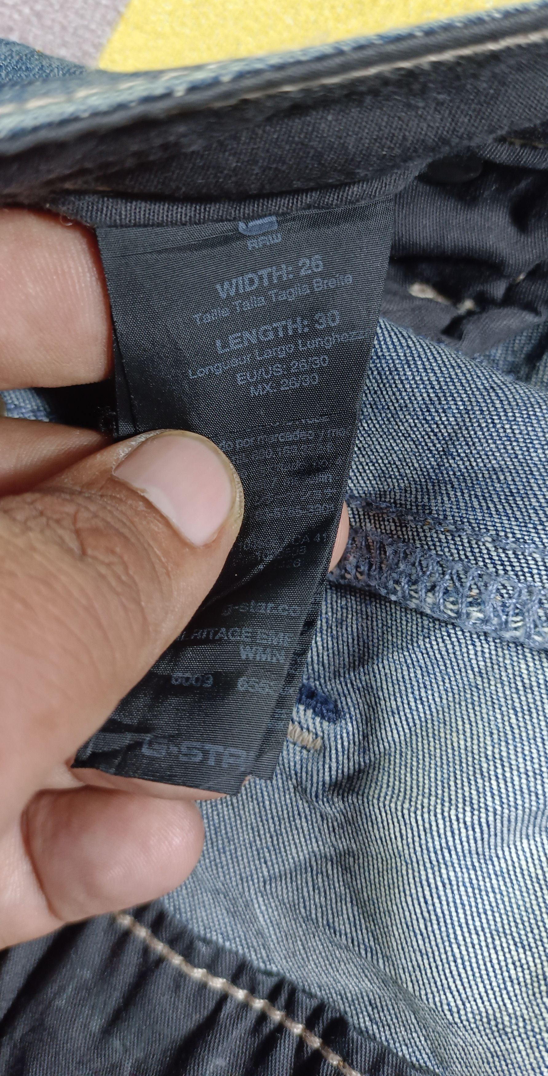 G-Star G Star RAW Embroidered 96 Denim Size US 30 / EU 46 - 13 Thumbnail