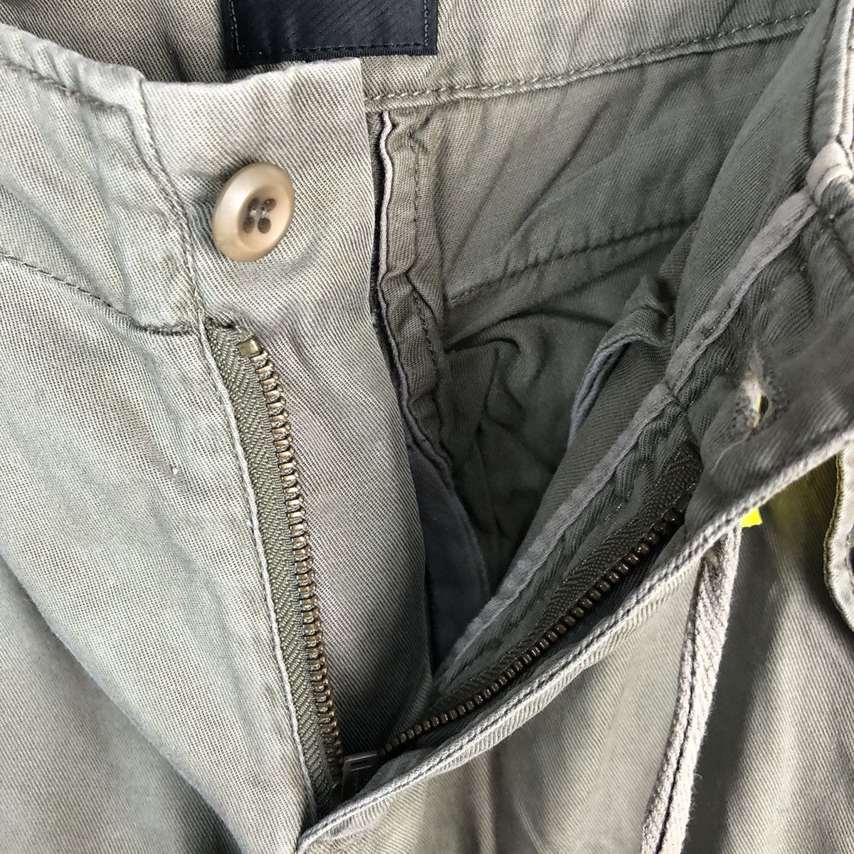 Japanese Brand DL Acoustic reconstruct Cargo Custom utility Pants #C1245 Size US 28 / EU 44 - 16 Thumbnail