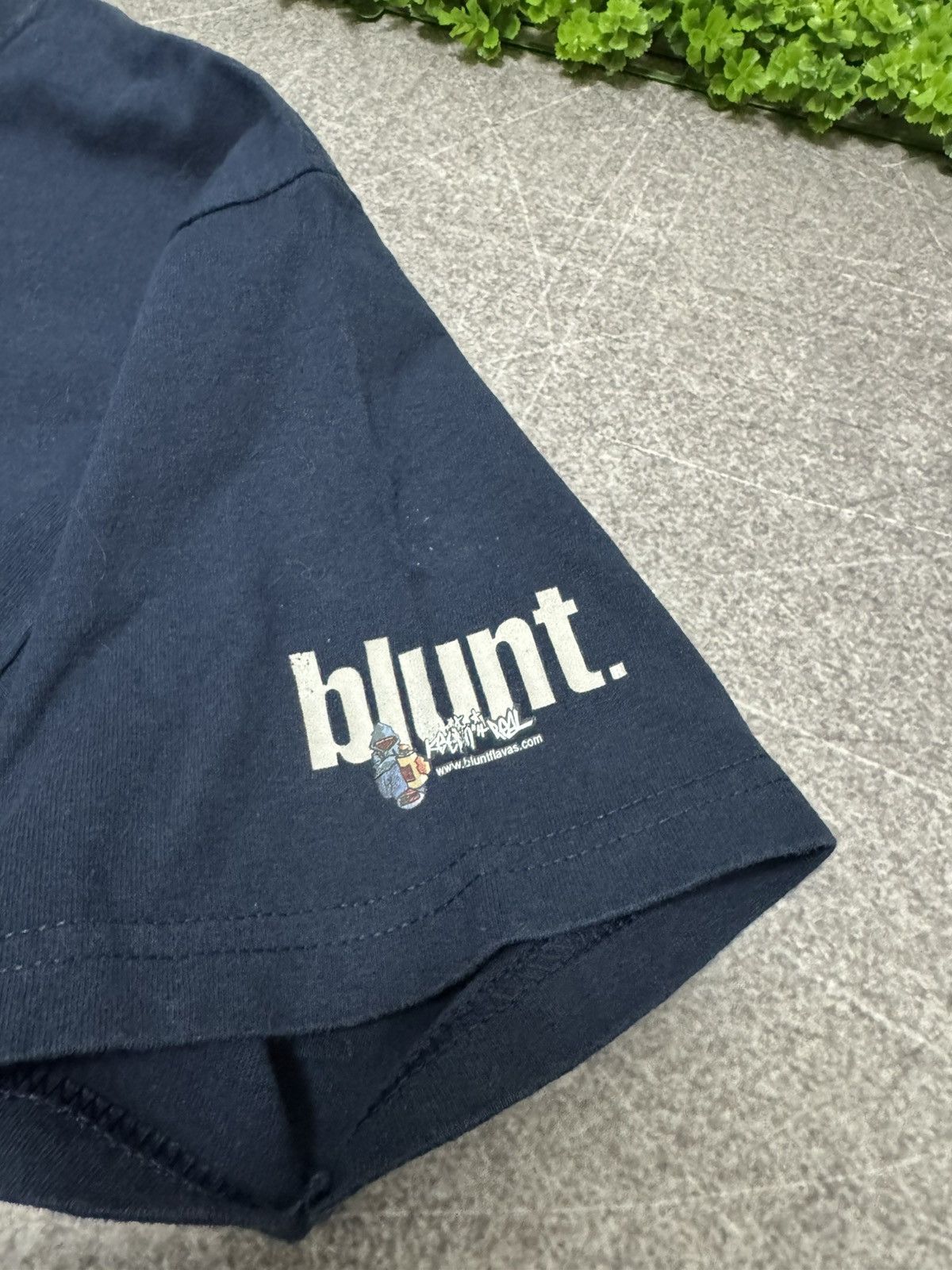 Vintage Blunt flavas skateboarding vintage 90s T-shirt Size US M / EU 48-50 / 2 - 11 Thumbnail