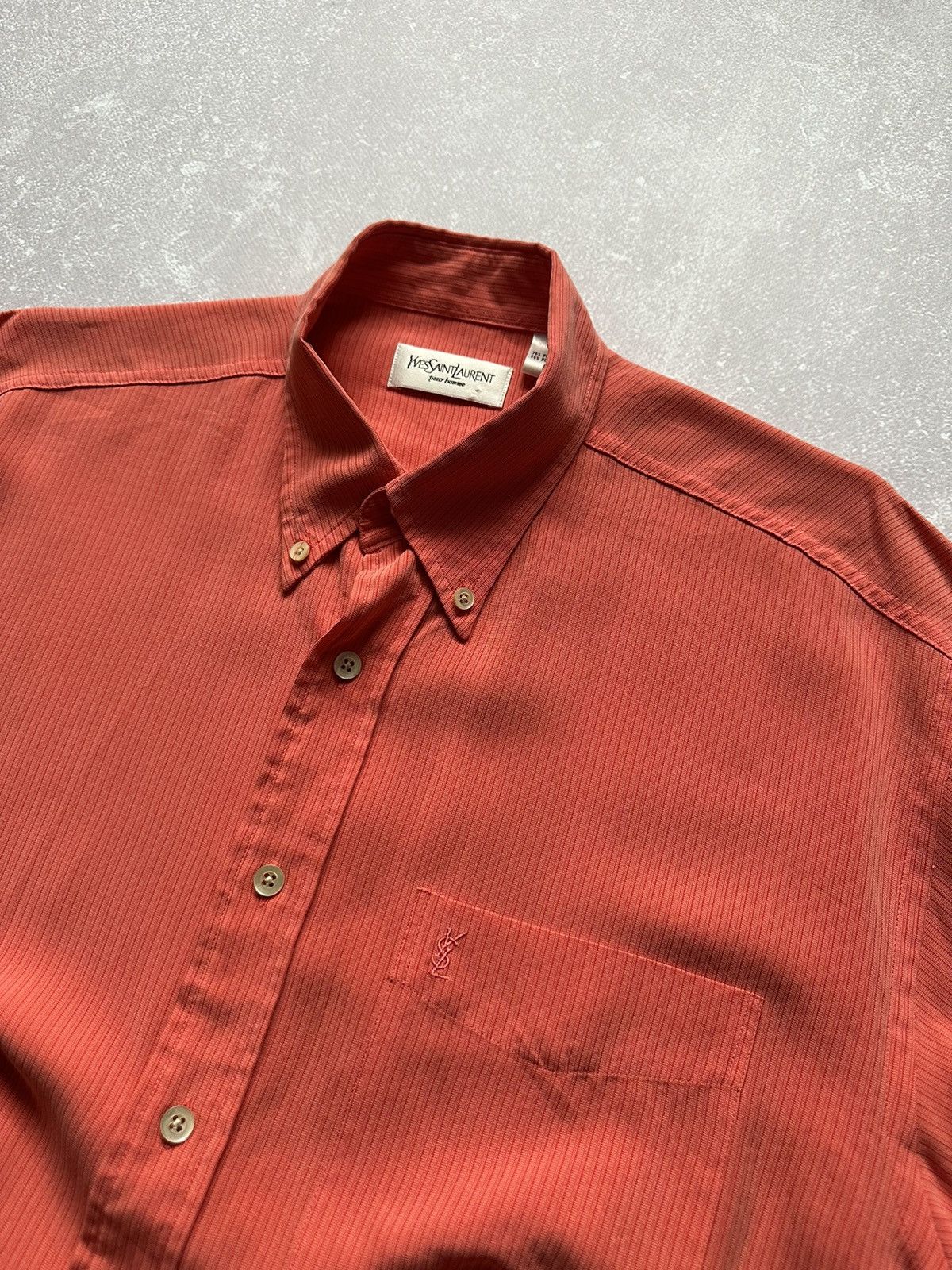 Vintage × Yves Saint Laurent Yves Saint Laurent YSL shirt vintage size M streetwear Size US M / EU 48-50 / 2 - 3 Thumbnail