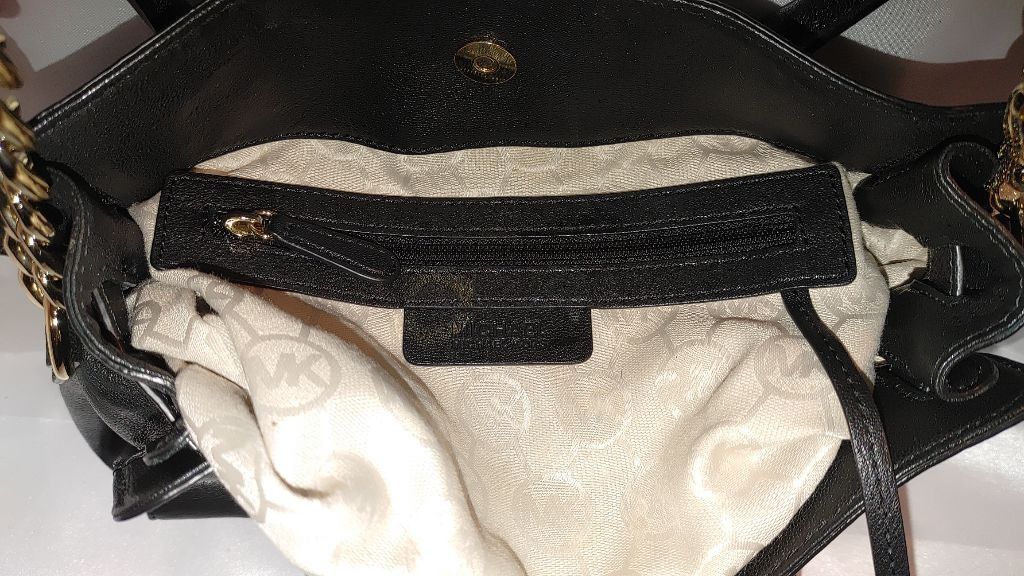 Michael Kors Michael Kors Hamilton Pebbled Leather Satchel Size ONE SIZE - 6 Thumbnail