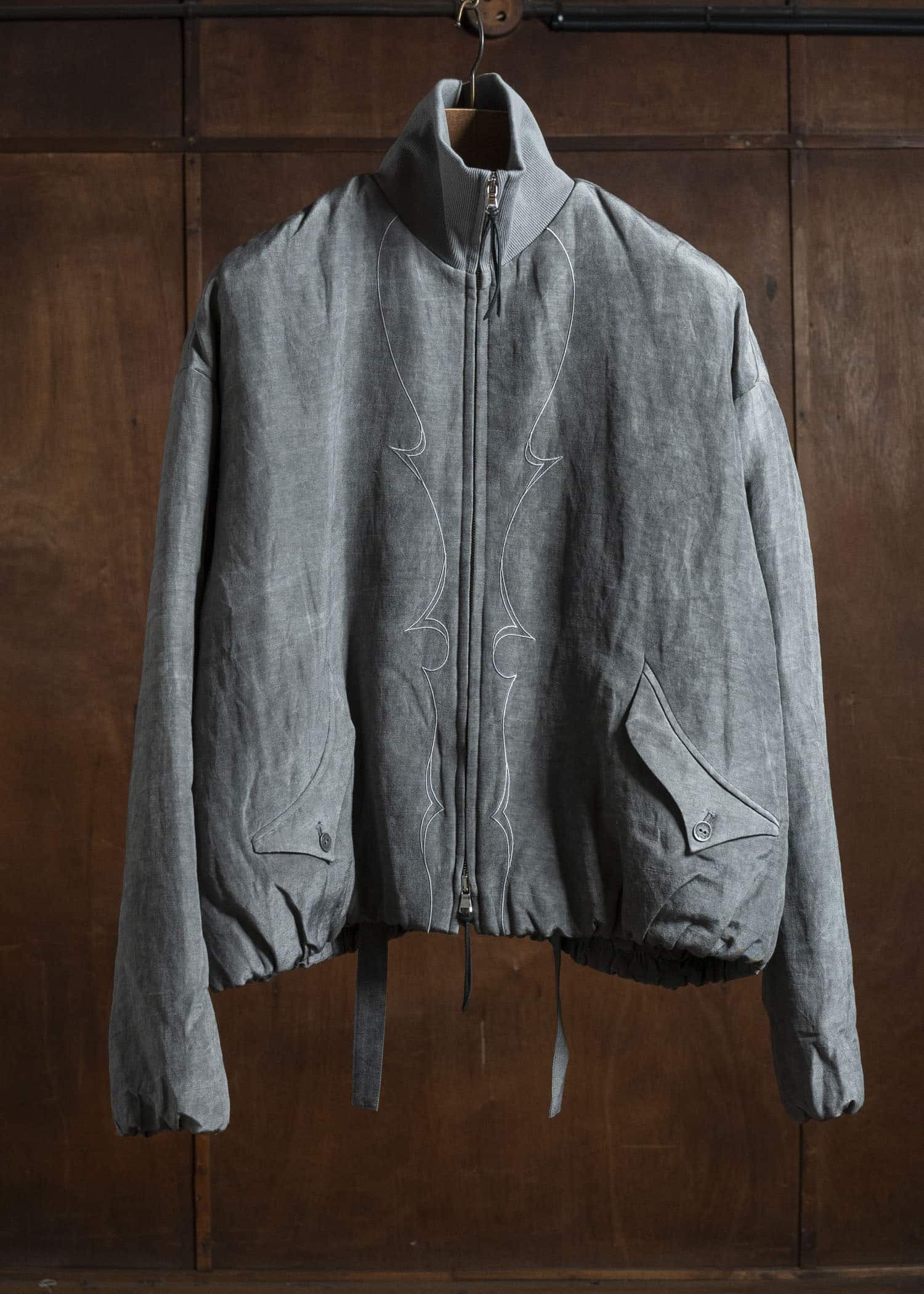 Professor.E Troubled Waters Waxed Parachute Bomber | Grailed