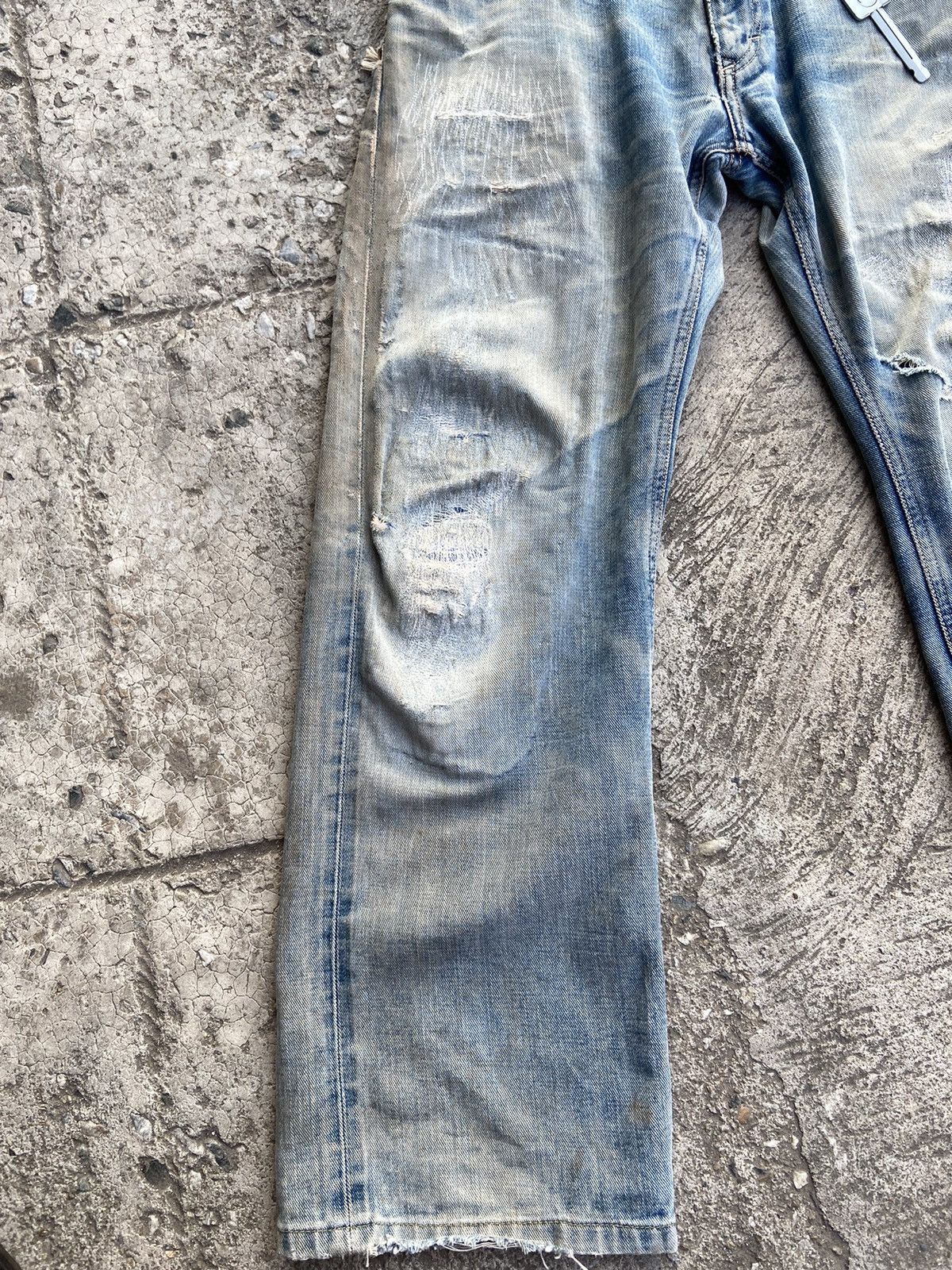 Kapital × Vintage Vintage distressed lee raiders japan made Boro patchwork Size US 36 / EU 52 - 7 Thumbnail