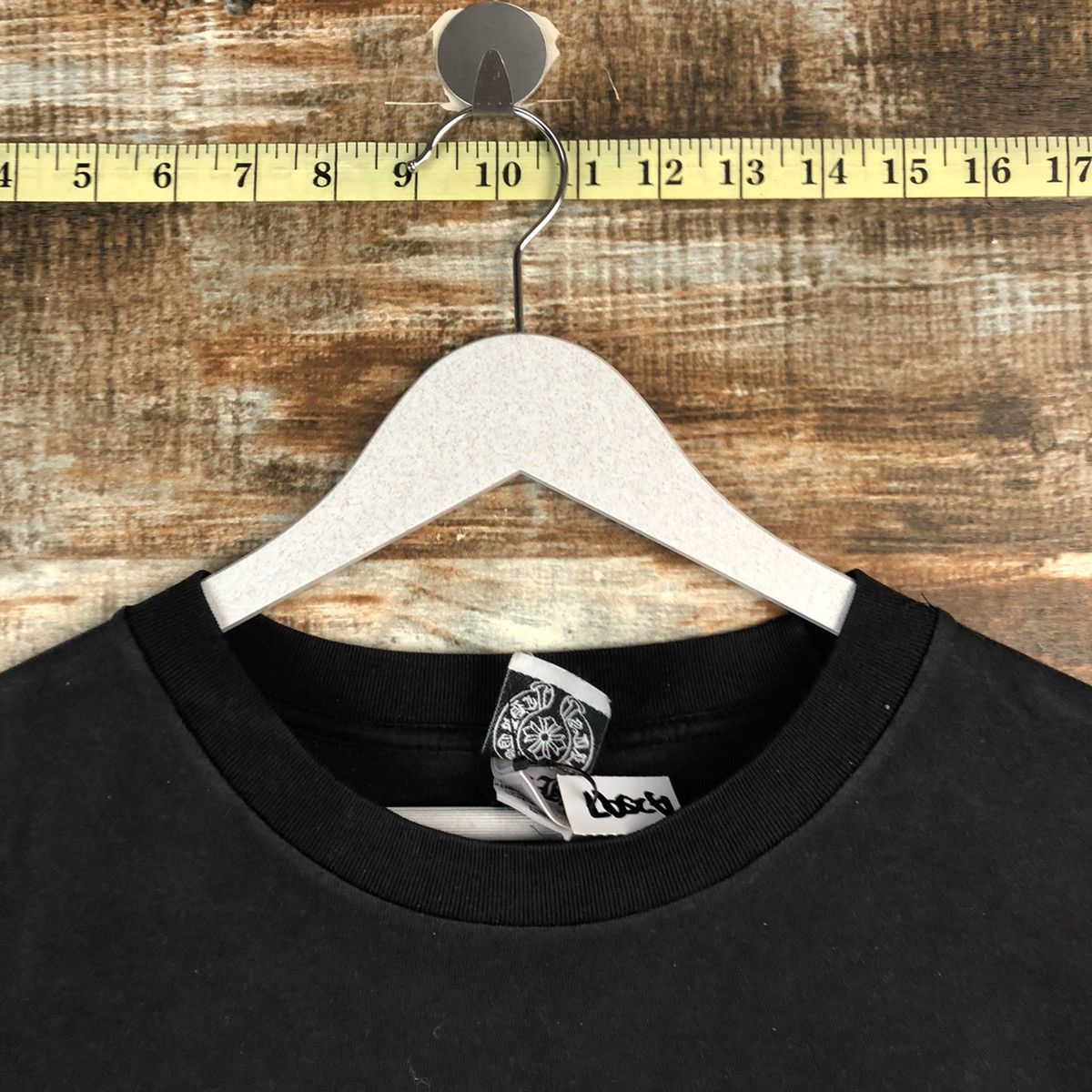 Vintage Cross vintage faded Black T-Shirt #2597 Size US L / EU 52-54 / 3 - 4 Thumbnail