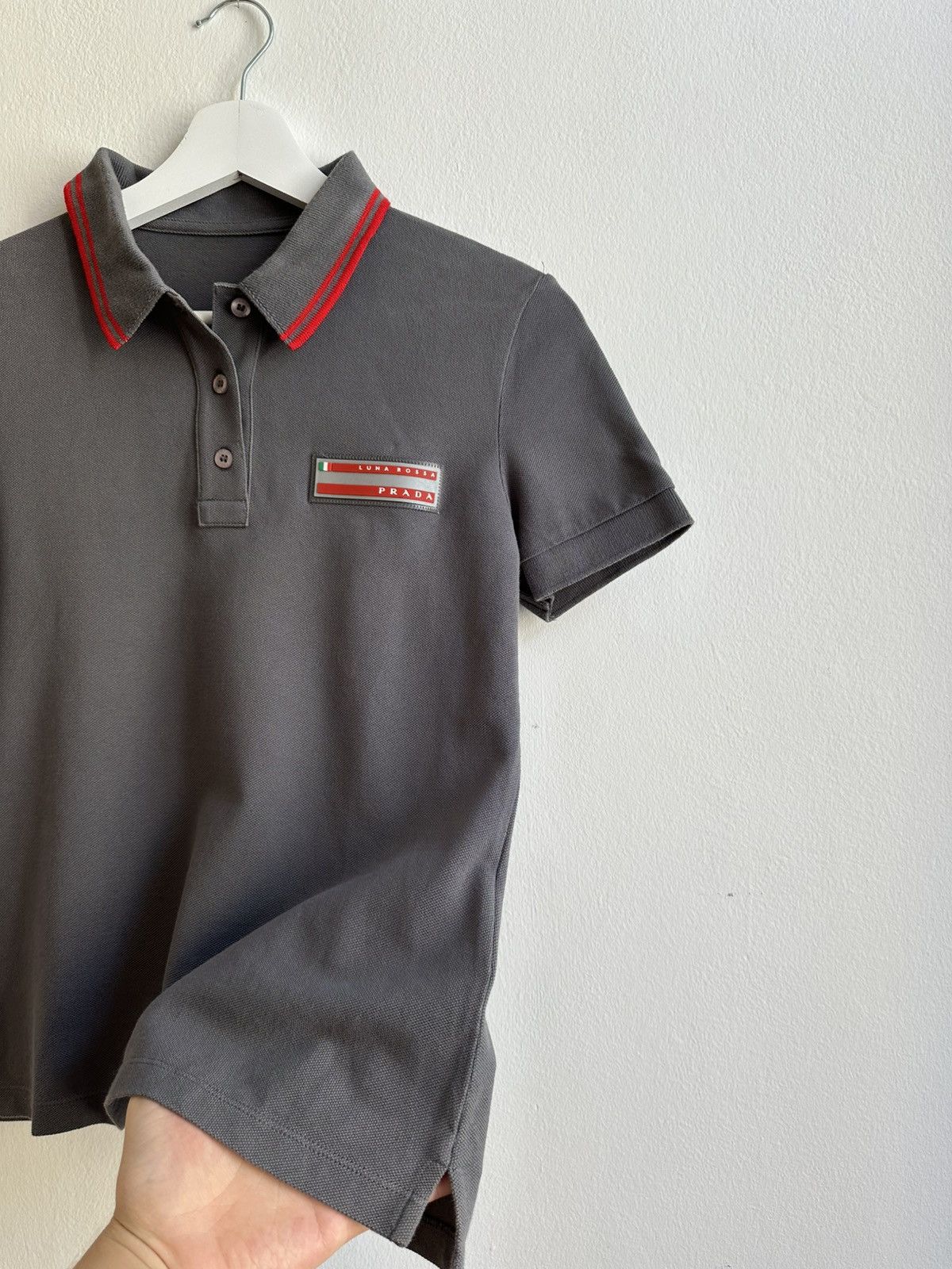 Prada Prada Luna Rossa Rare Luxury Unisex Polos Size US S / EU 44-46 / 1 - 3 Thumbnail