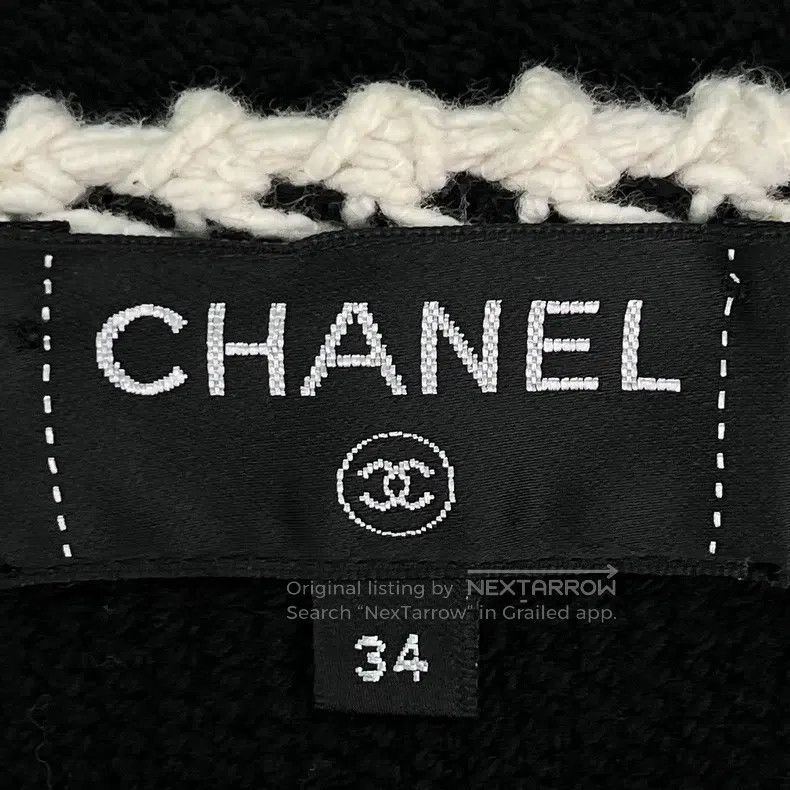 Chanel Chanel Black knitted tassel dress Size XXS / US 00 / IT 34 - 3 Thumbnail