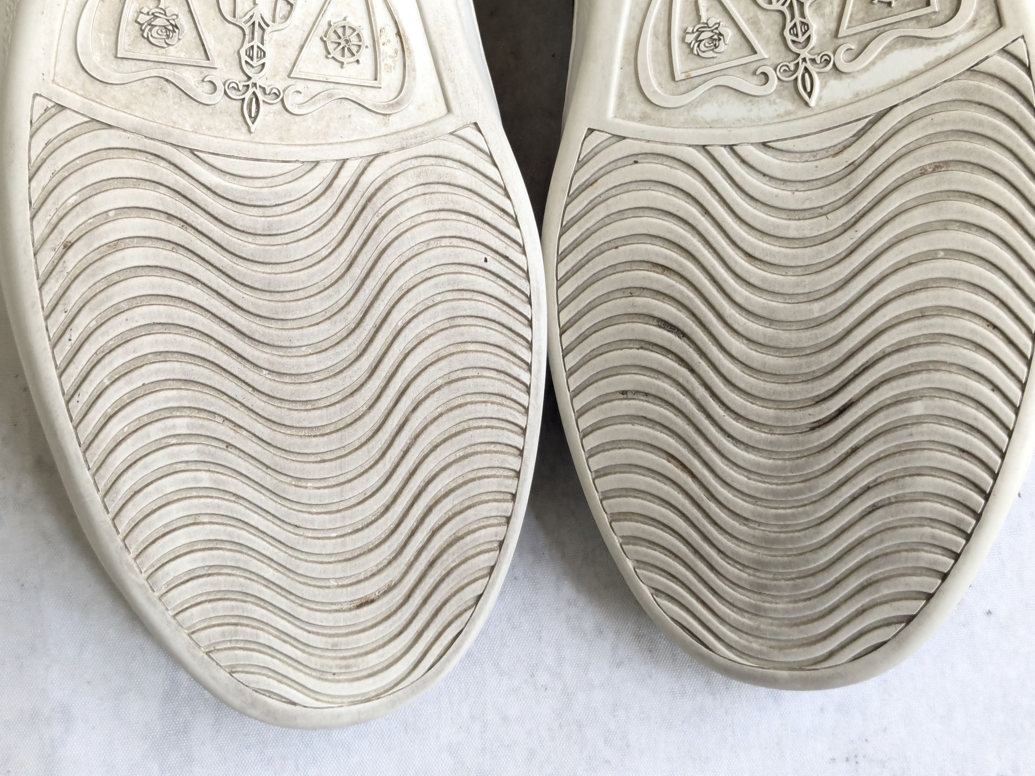 Gucci Gucci Ace Sneakers Black Monogram Canvas Logo GG 9 Size US 9 / EU 42 - 16 Thumbnail