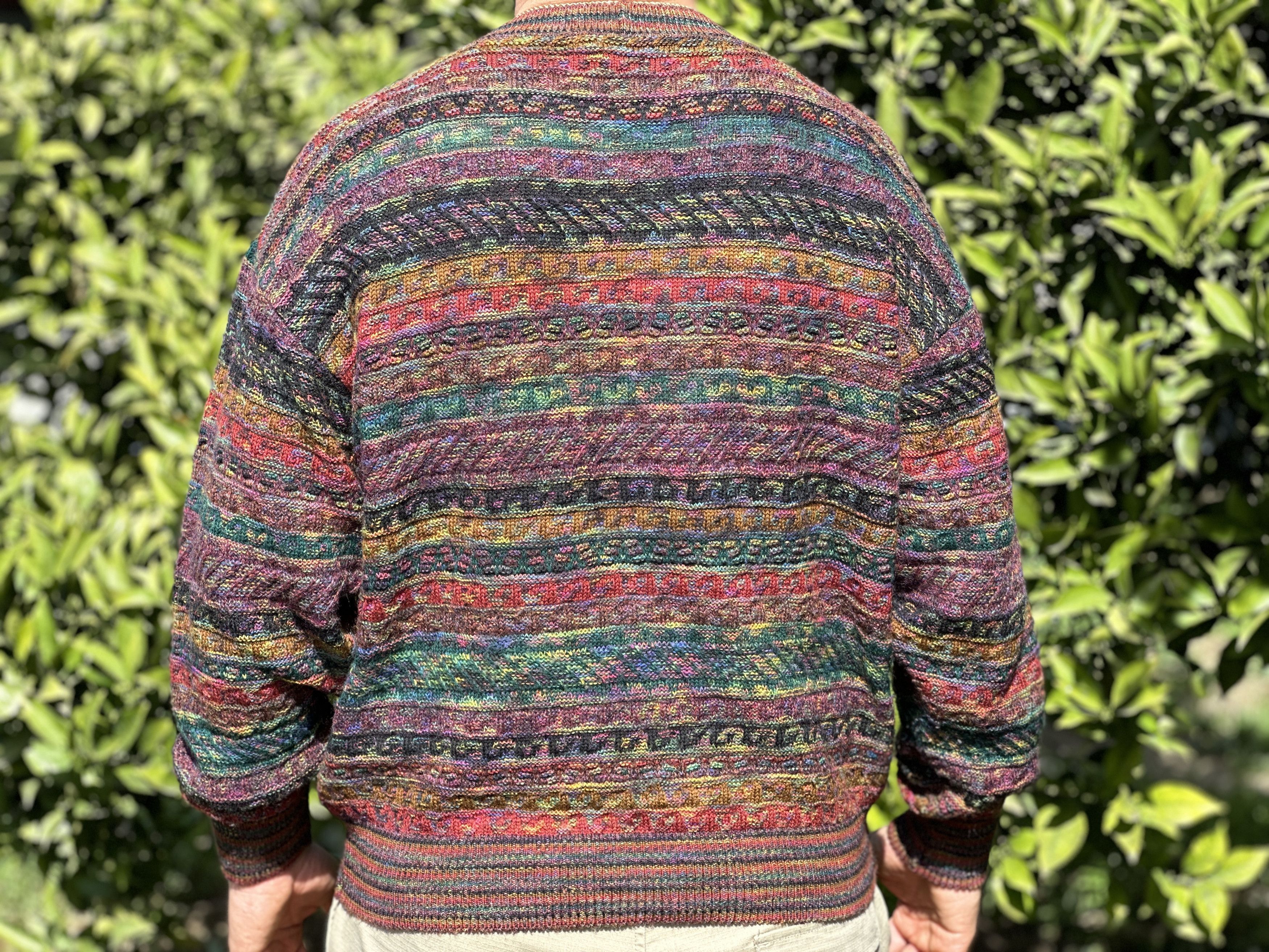 Missoni Rare Missoni Sport Striped Knit Wave Sweater Size M 48 Size US M / EU 48-50 / 2 - 7 Thumbnail