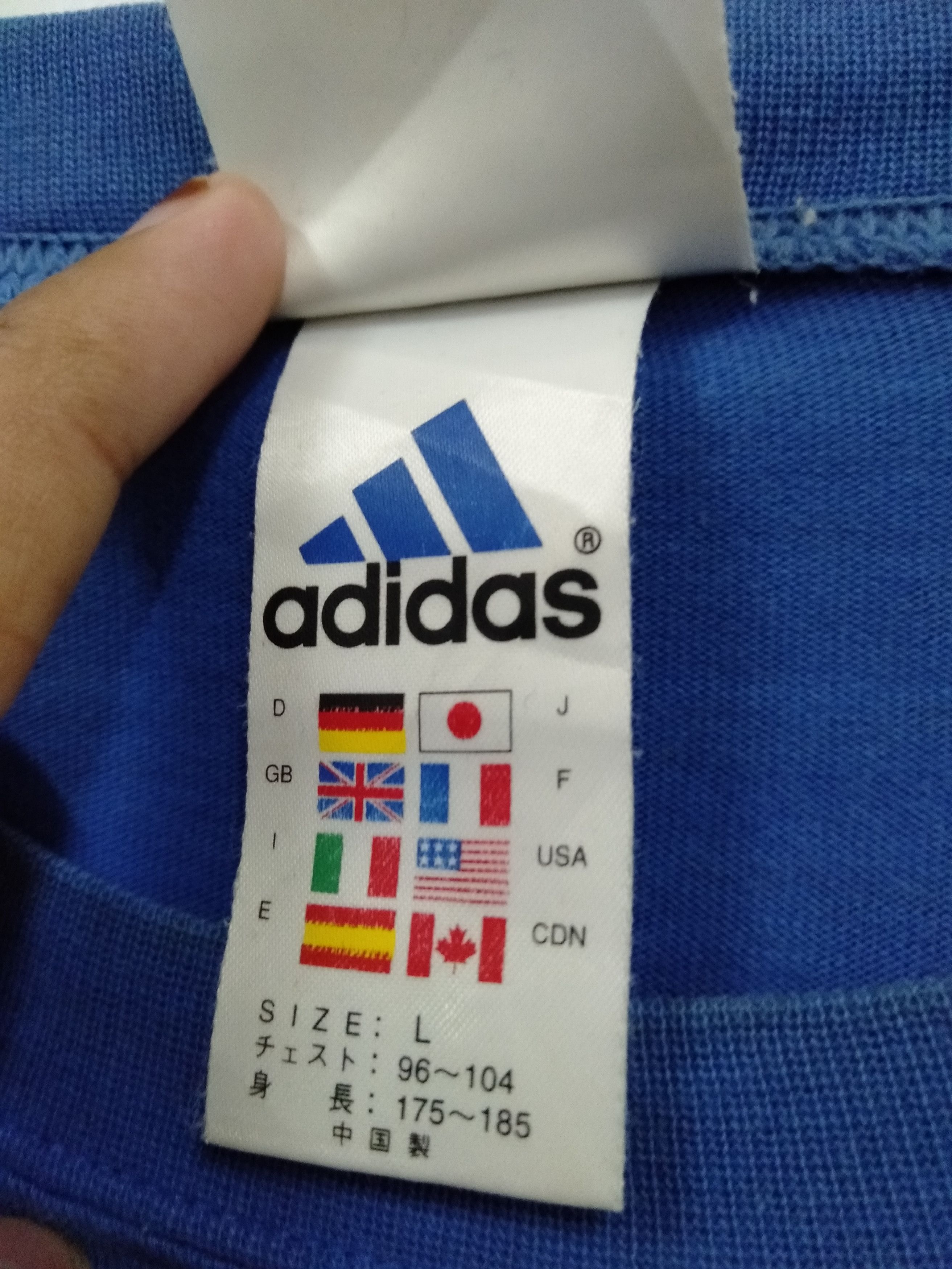 Adidas Vintage 1998 Adidas Kirin Japan football t shirt Size US L / EU 52-54 / 3 - 9 Thumbnail