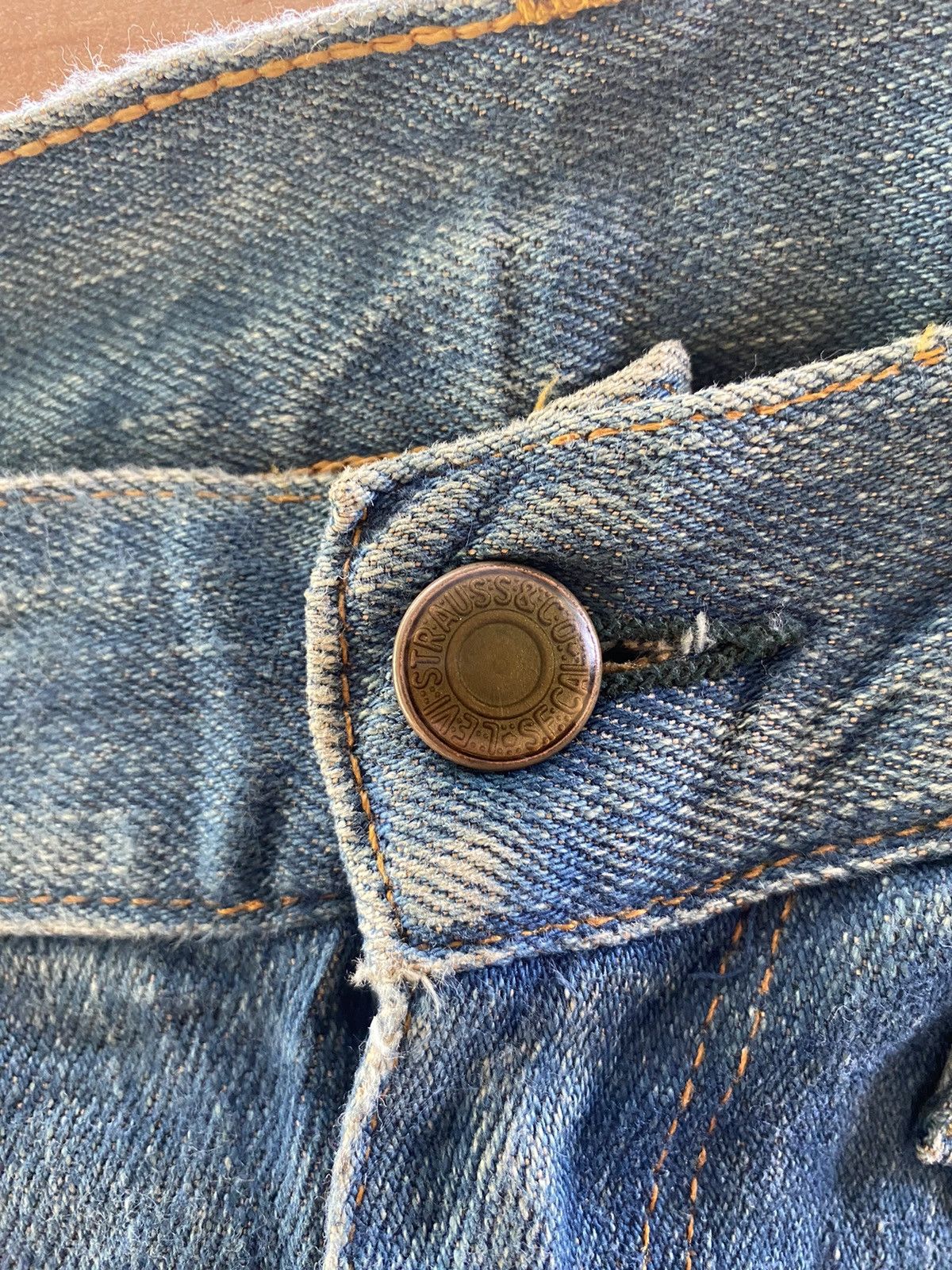 Levi's Levi’s RED Distressed Denim Jeans Pants Made in Italy Size US 34 / EU 50 - 14 Thumbnail