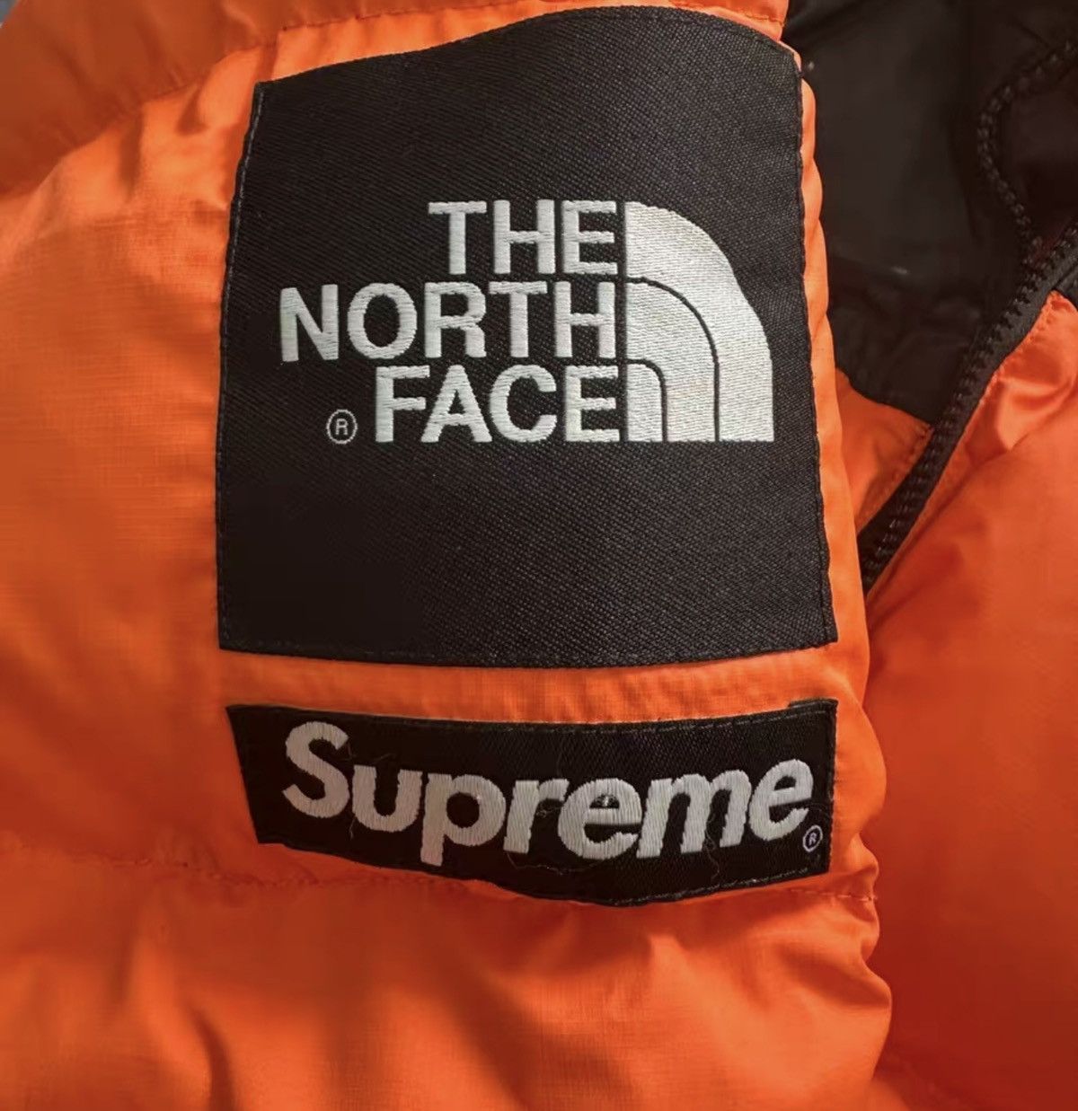 Supreme × The North Face Supreme tnf the north face orange nuptse Jacket Size US S / EU 44-46 / 1 - 6 Thumbnail