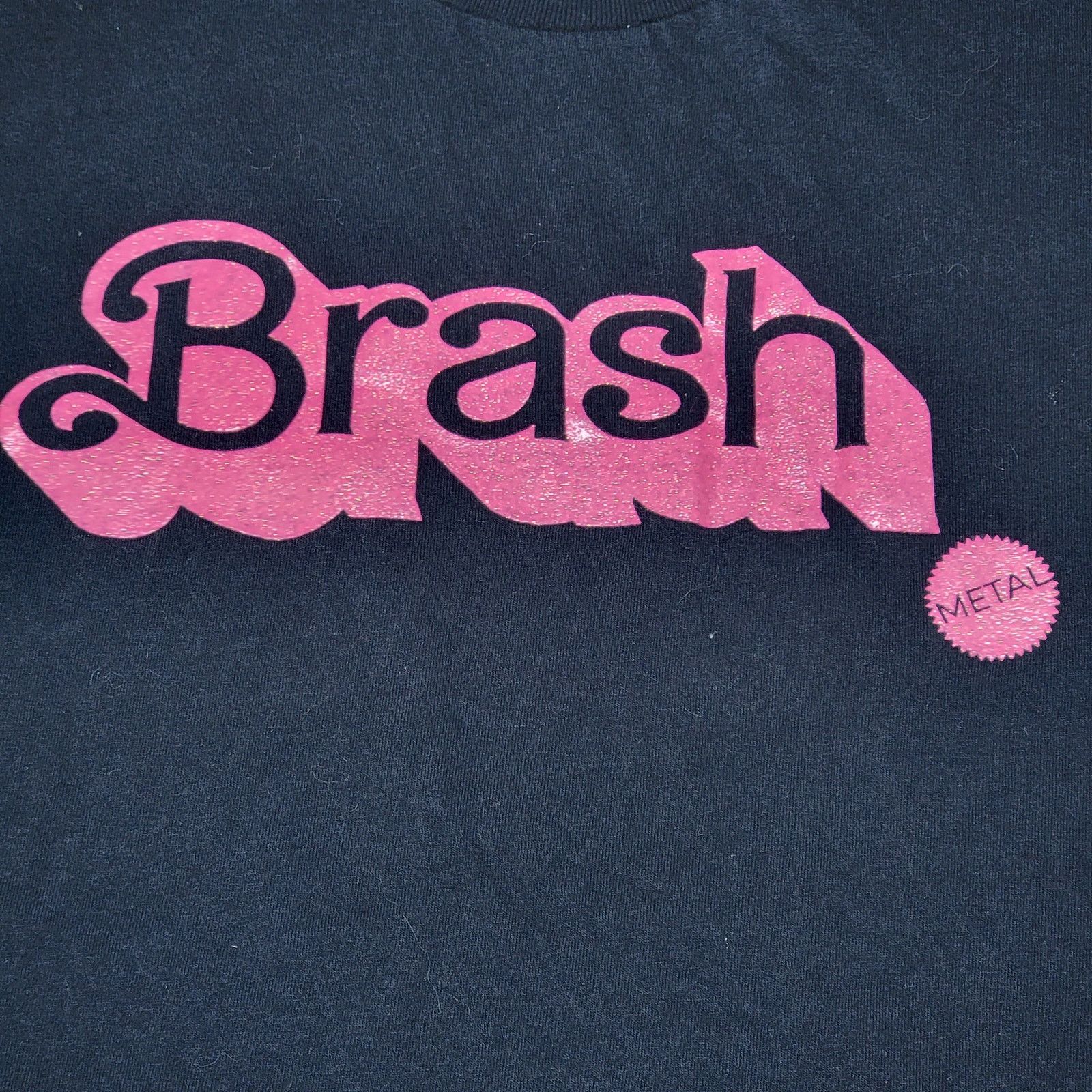 Gildan Brash Brewing Black Short Sleeve Tee "Brash Metal" - Size XL Size XL / US 12-14 / IT 48-50 - 2 Thumbnail