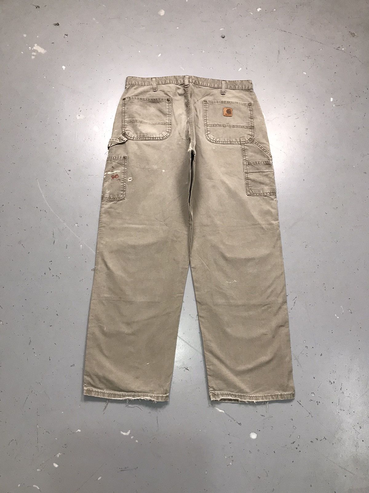 Carhartt Vintage Carhartt B195LBR double knee workwear denim Size US 36 / EU 52 - 2 Thumbnail