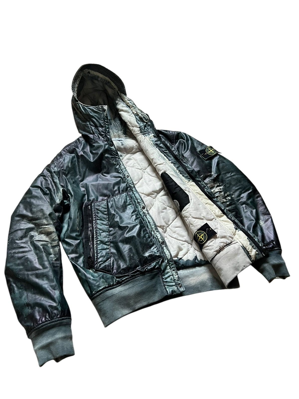 Massimo Osti × Stone Island Stone Island 30 Anni Hand-Dyed Custom Jacket – One of One Size US L / EU 52-54 / 3 - 9 Thumbnail