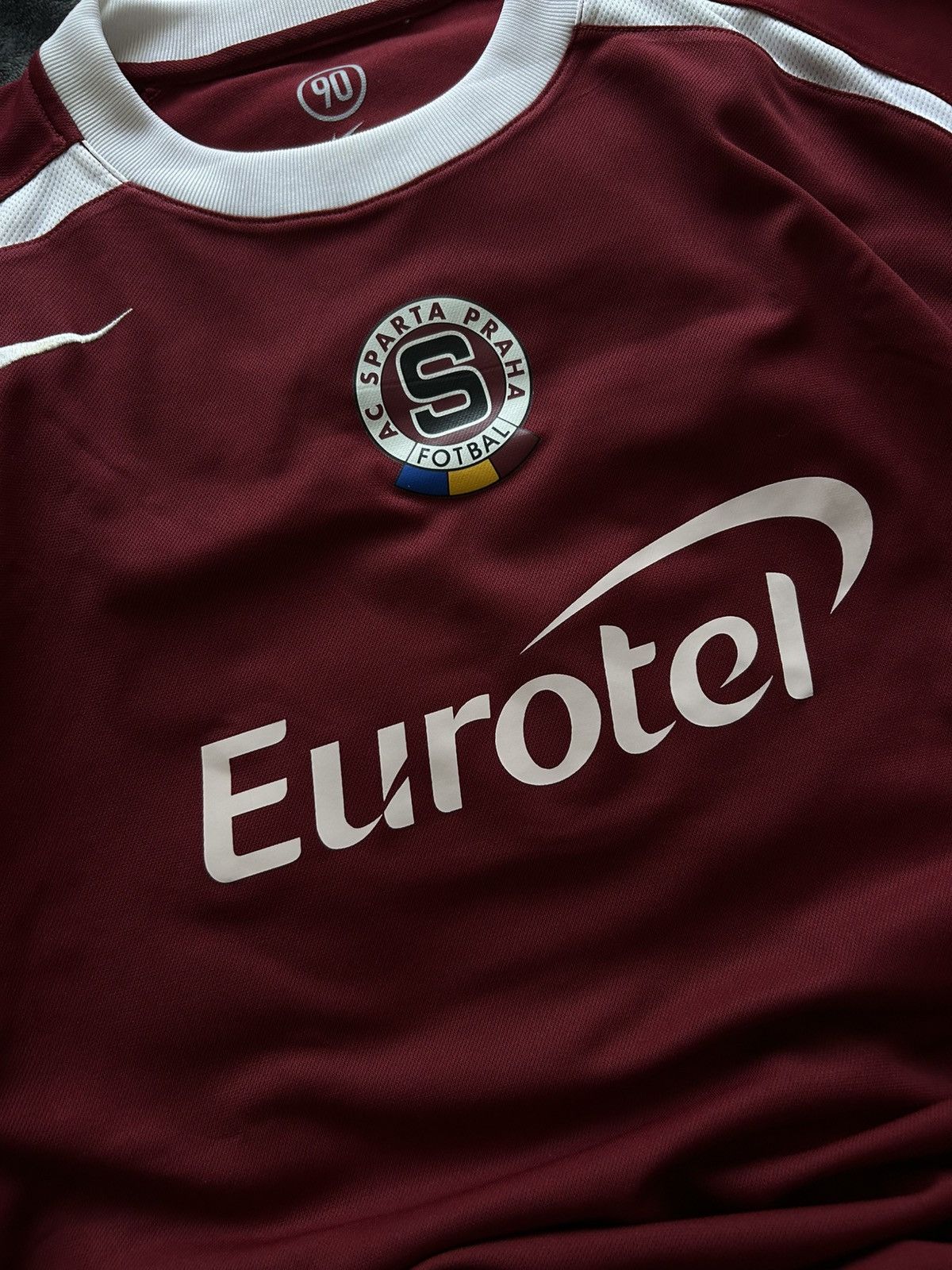 Nike nike sparta prague burgundy soccer jersey Size US XL / EU 56 / 4 - 3 Thumbnail