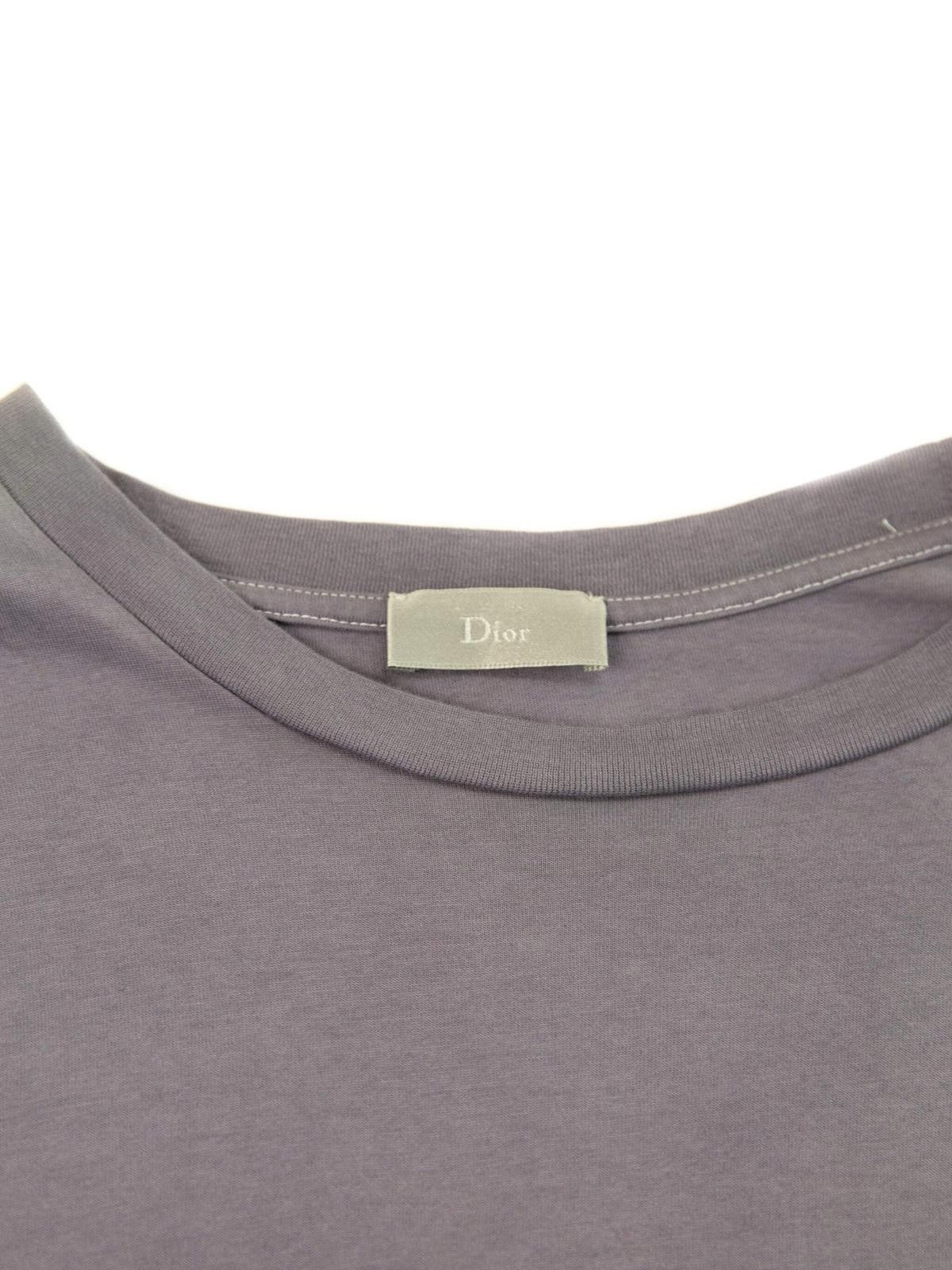 Dior Dior Mens Atelier Purple Dyed T-Shirt X-Small Purple Size US XS / EU 42 / 0 - 6 Thumbnail
