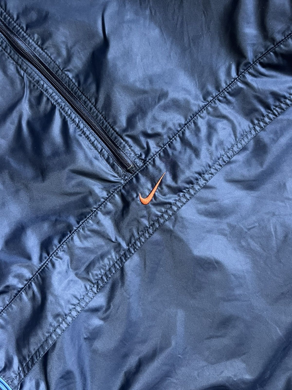 Nike Vintage 90’s Nike Swoosh Nylon Anorak Jacket Size US XL / EU 56 / 4 - 13 Thumbnail