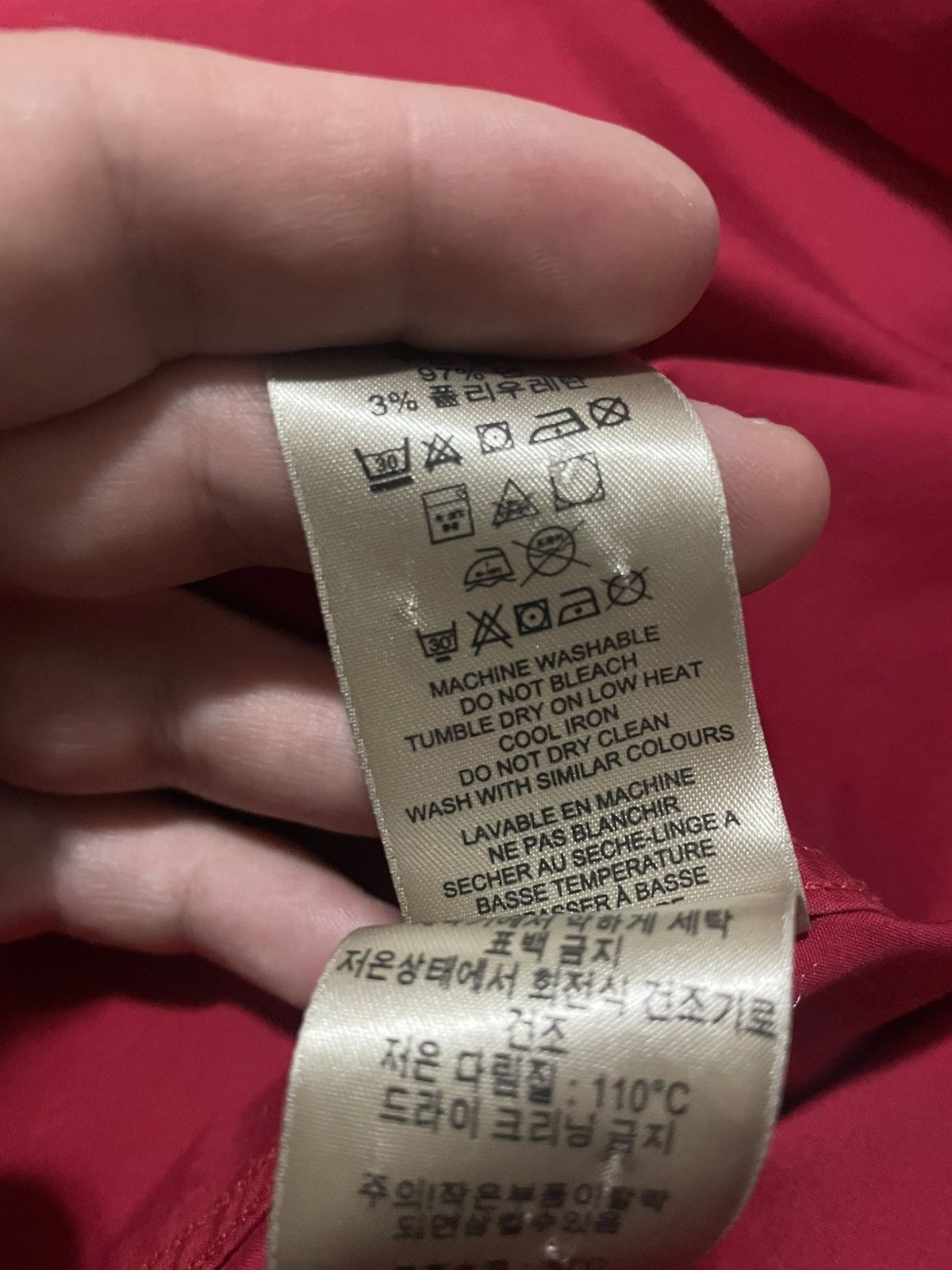 Burberry Red Burberry button up Size US M / EU 48-50 / 2 - 6 Thumbnail