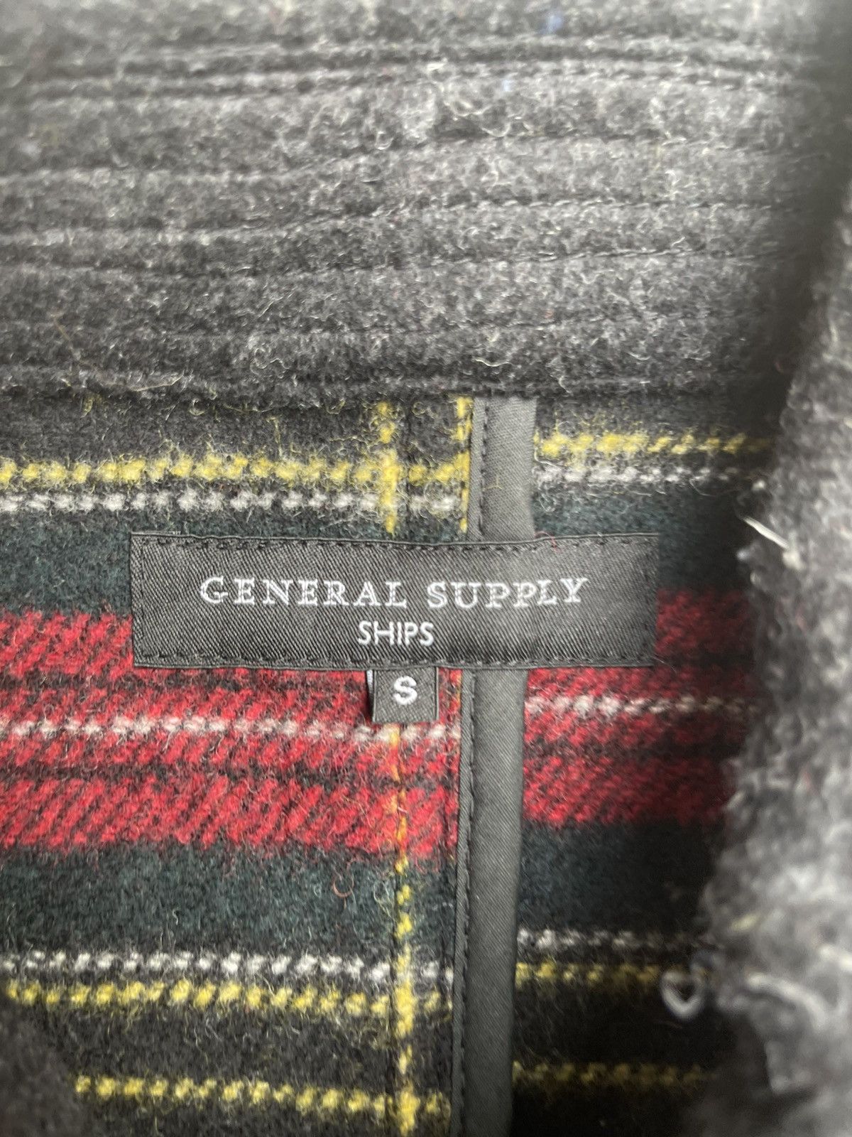 Japanese Brand × SHIPS × Vintage Japanese General Supply SHIPS Japan Wool Jacket Size US S / EU 44-46 / 1 - 3 Thumbnail