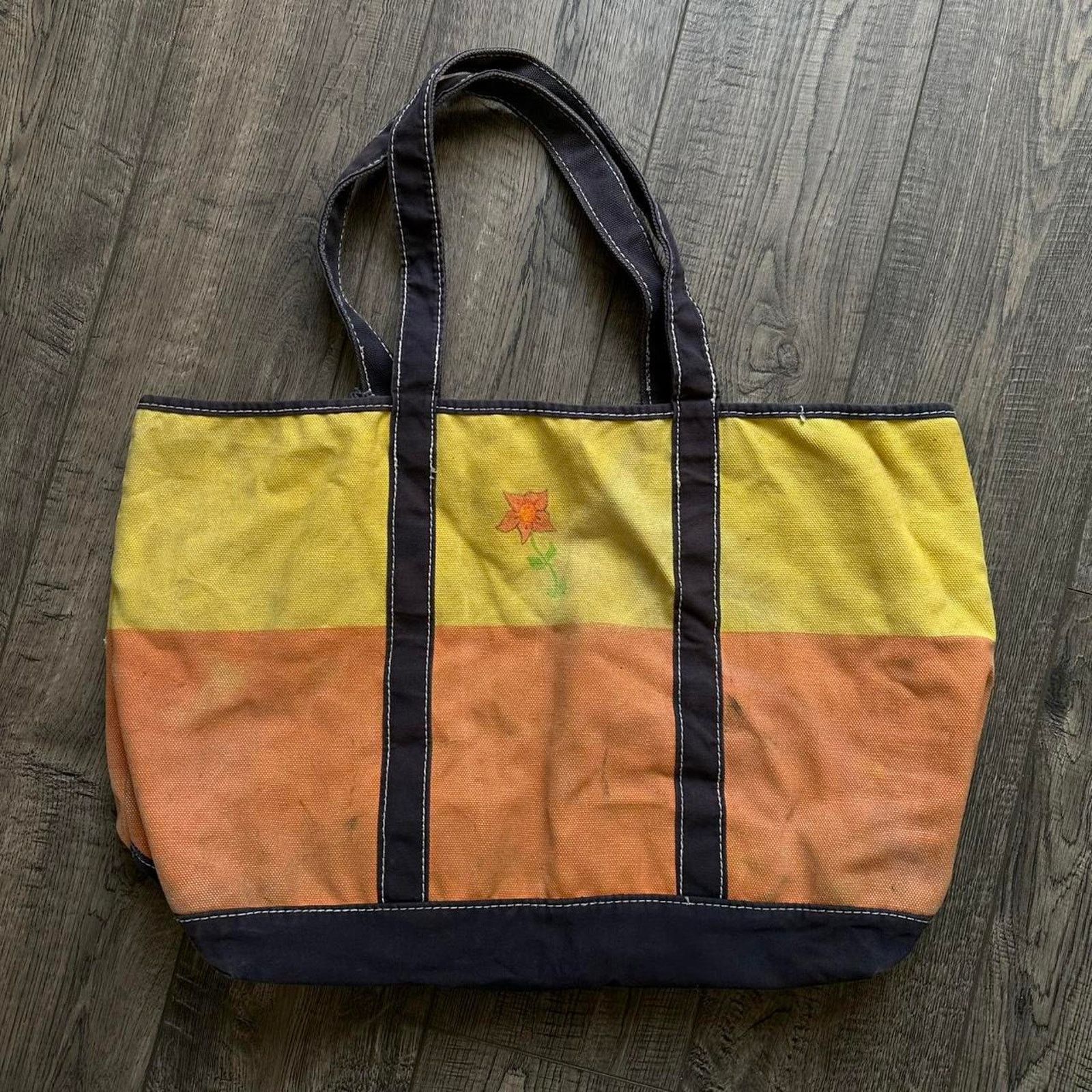 Disney × Vintage Vintage Canvas Disneyland Disney Mickey Mouse Tote Bag Size ONE SIZE - 4 Thumbnail