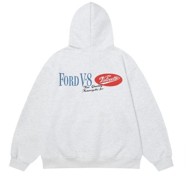 Japanese Brand × Vintage "Ford V-8-L" Hoodie Size US L / EU 52-54 / 3 - 2 Thumbnail