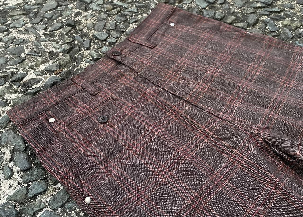 Junya Watanabe JW MAN - CDG - Work Plaid Shorts Size US 30 / EU 46 - 2 Thumbnail