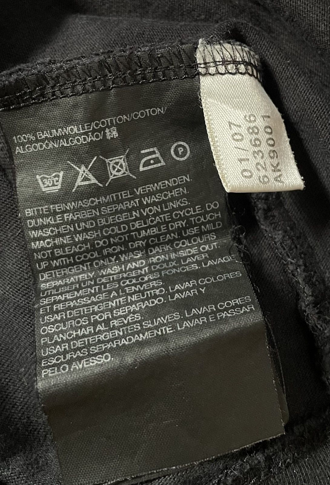 Yohji Yamamoto *FINAL DROP* Yohji yamamoto y-3 x joyce logo tank top Size US S / EU 44-46 / 1 - 3 Thumbnail