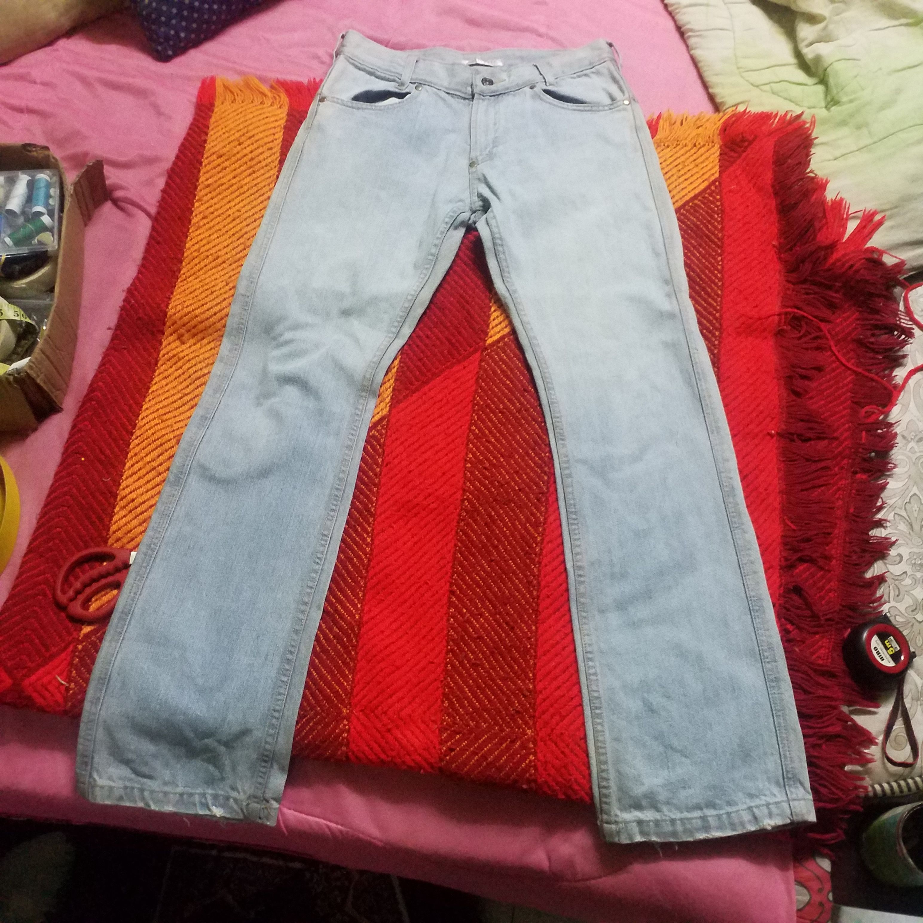 Japanese Brand JEANS JAPAN RARE DESIGN Size US 30 / EU 46 - 2 Thumbnail