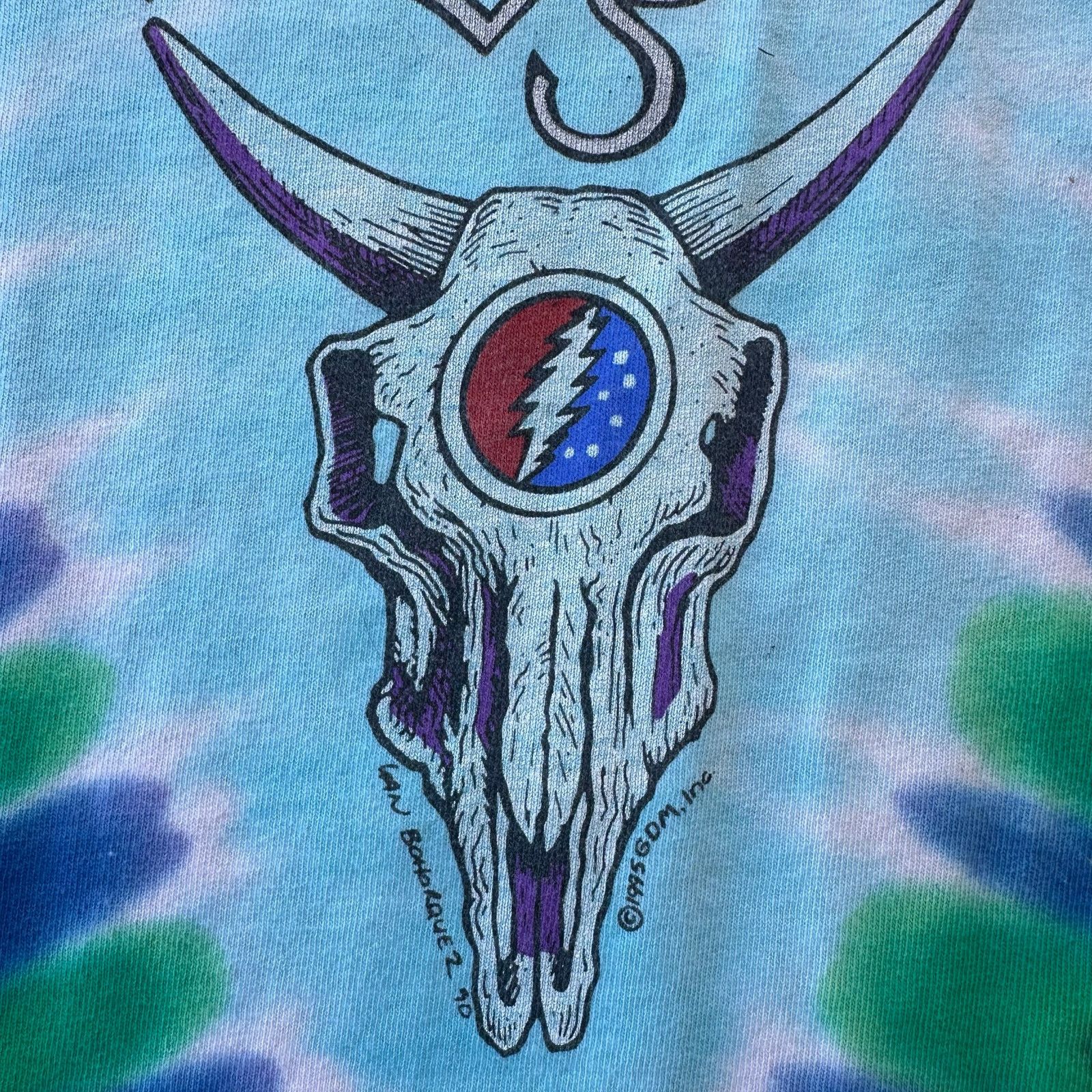 Liquid Blue Grateful Dead 1995 New Year’s Eve in the midnight hour Size US XL / EU 56 / 4 - 6 Thumbnail