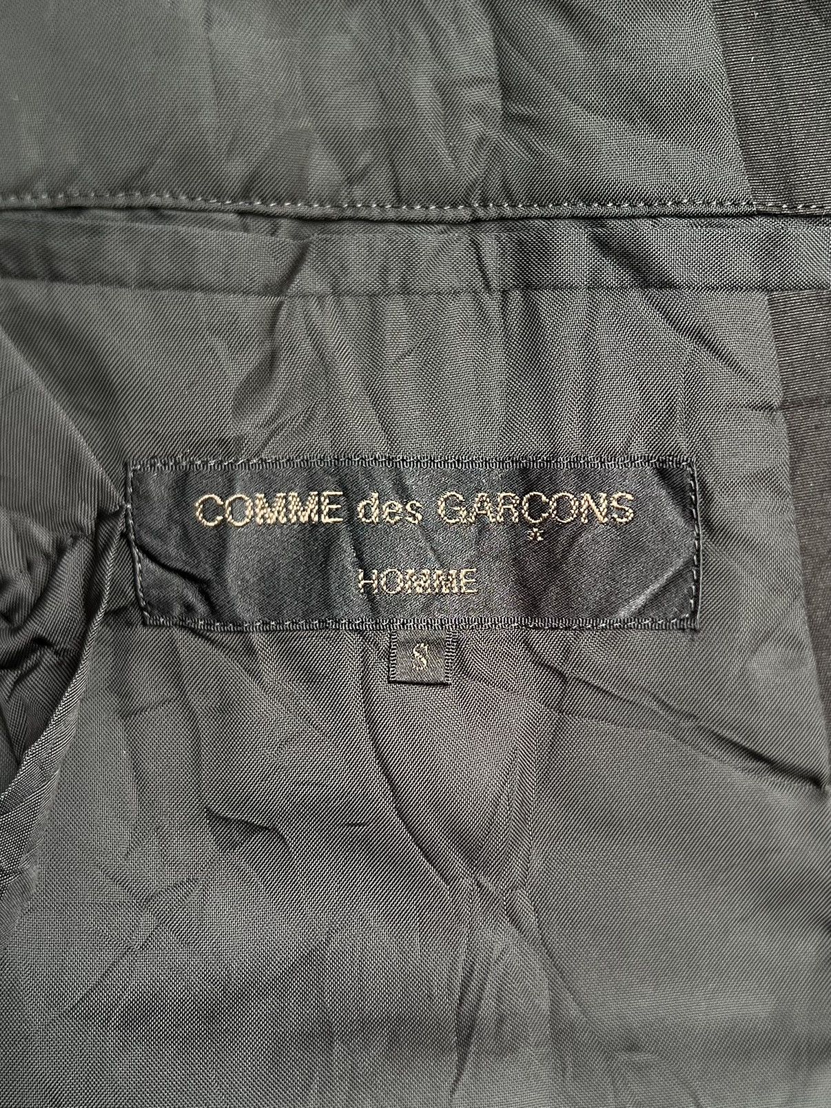 Comme des Garcons Comme Des Garcons Homme Black Suit Blazers Size 54L - 11 Thumbnail
