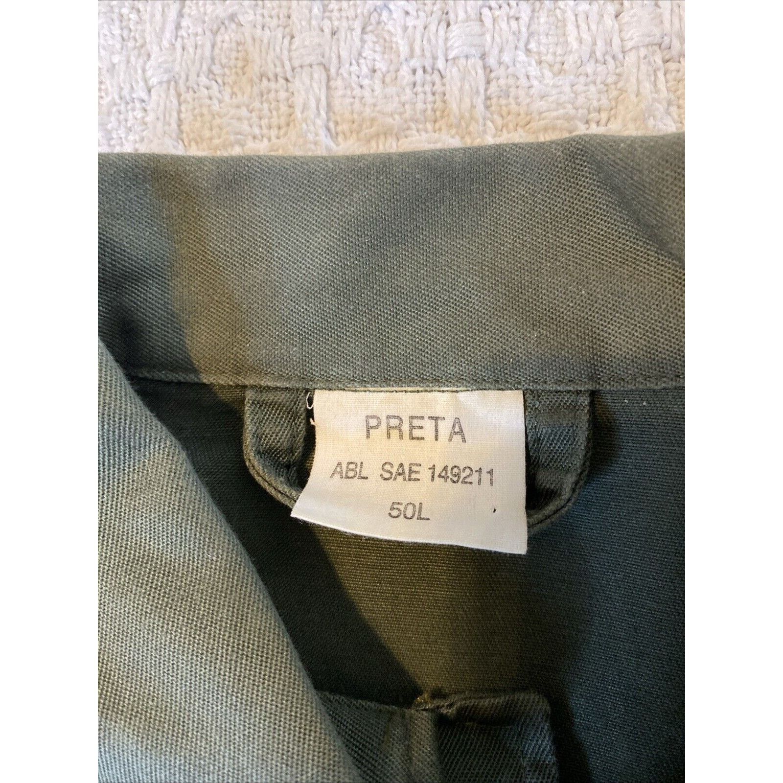 & Other Stories ABL PRETA 50L Jacket Belgium Green Military Long Sleeve Size US M / EU 48-50 / 2 - 6 Thumbnail