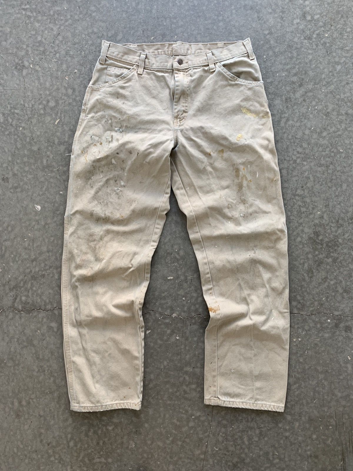 Dickies × Vintage Crazy Vintage Y2K Dickies Carpenter Pants Painter Distressed Size US 34 / EU 50 - 1 Thumbnail