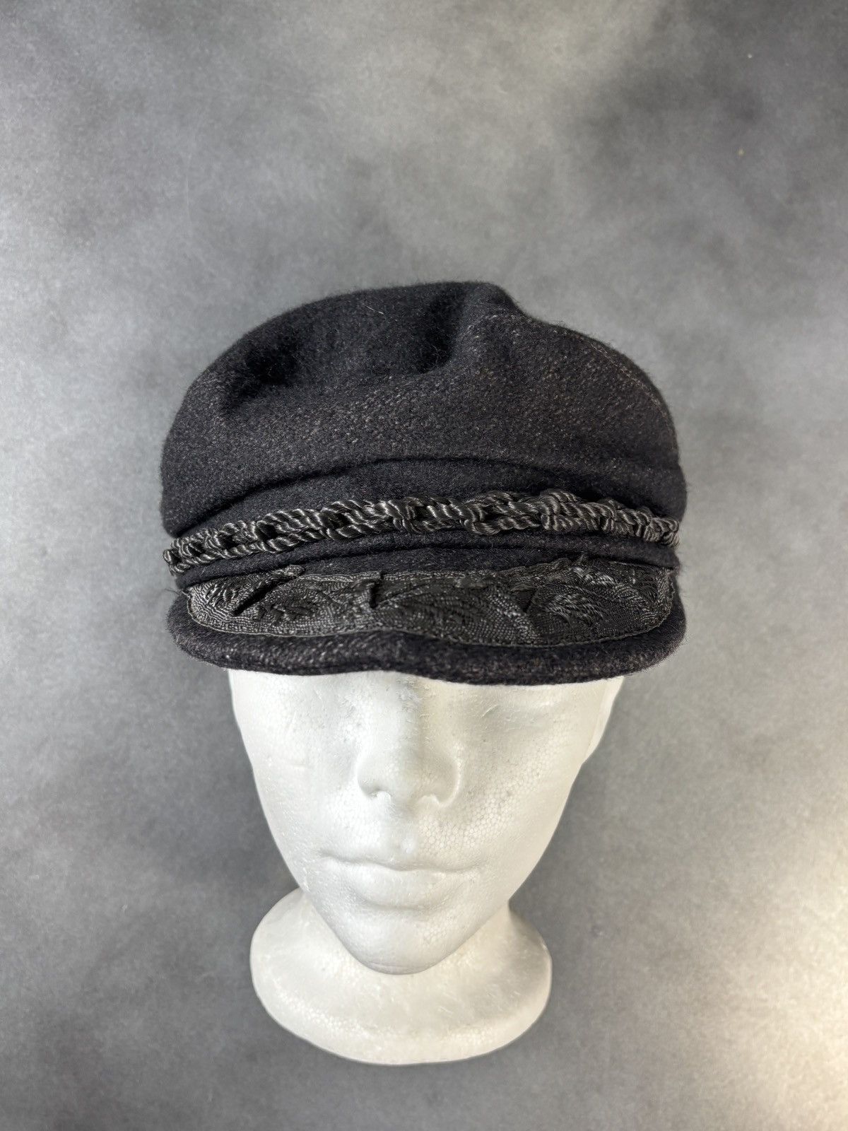 Vintage Vintage Greek Fisherman Cap Vintage Wool Hat Small Greece Size ONE SIZE - 1 Thumbnail