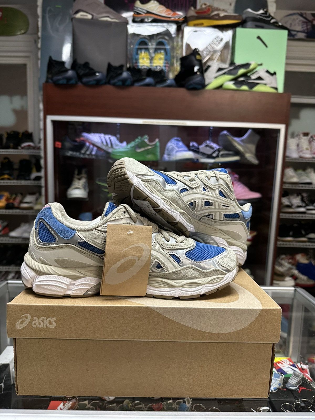Asics Asics Gel NYC ‘Blue/Beige’ Size US 7.5 / EU 40-41 - 2 Thumbnail