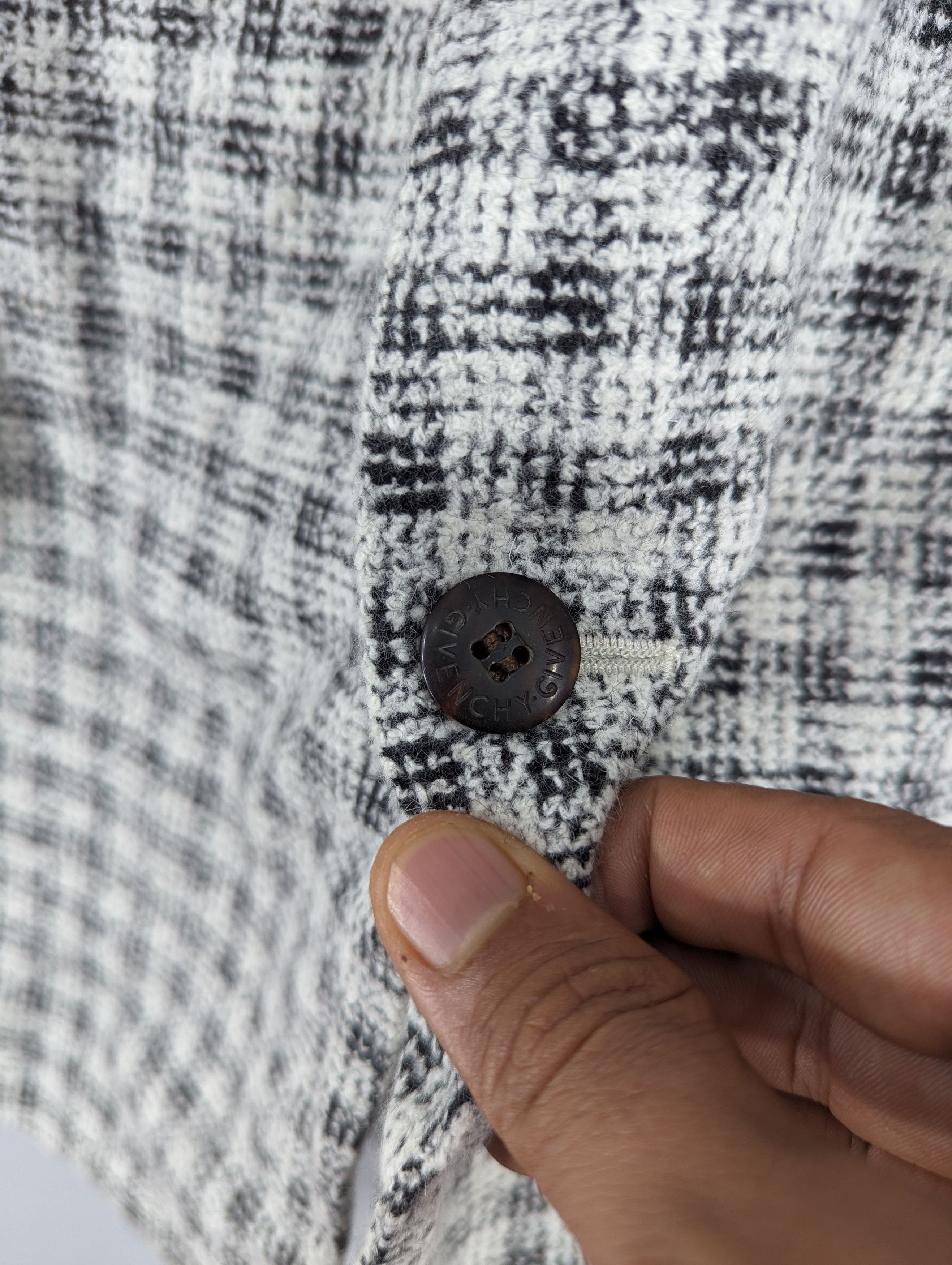 Givenchy Vintage Monsieur Givenchy Plaid Blazer Jacket Size US L / EU 52-54 / 3 - 7 Thumbnail