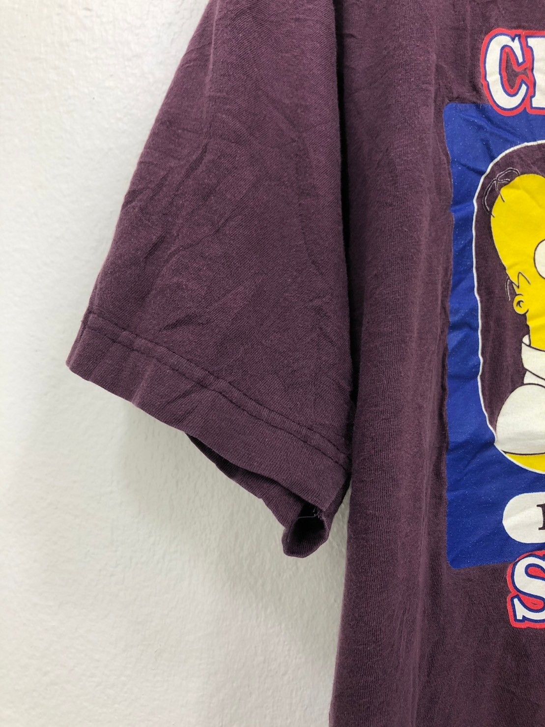 Vintage Vintage 90's Simpson Homer snacker shirt BN Size US L / EU 52-54 / 3 - 4 Thumbnail