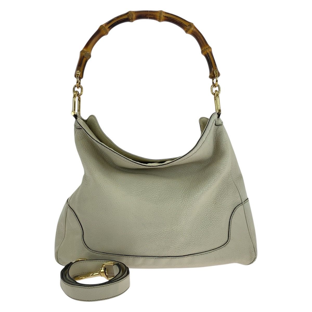 Gucci Gucci Gucci Bamboo Leather 2way bag Leather Shoulder Bag 282315 DUTY FREE for USA Size ONE SIZE - 1 Thumbnail