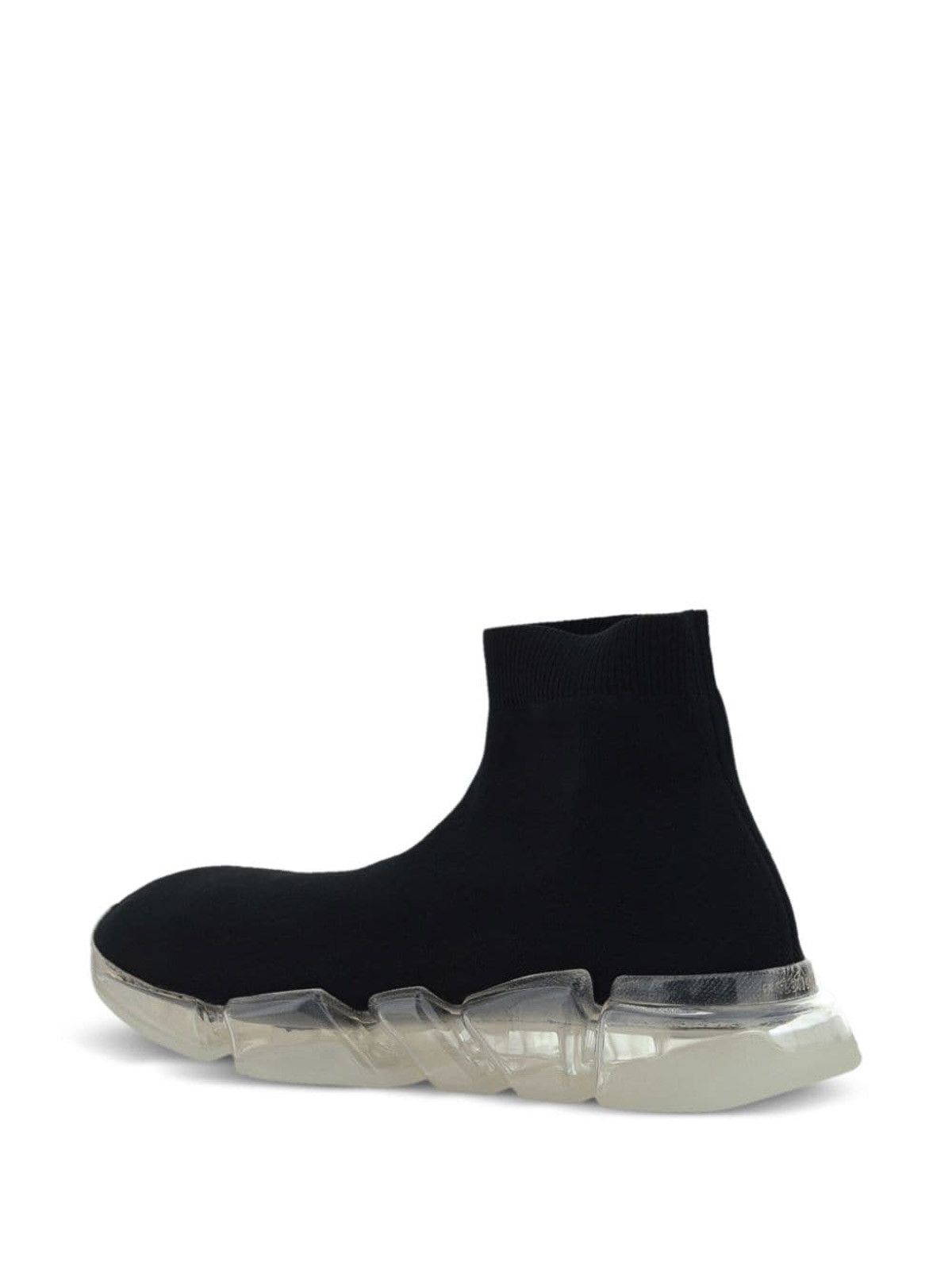Balenciaga o1s1wg110126 Speed 2.0 Full Clear Recycled Knit Sneakers Size US 9 / IT 39 - 2 Thumbnail