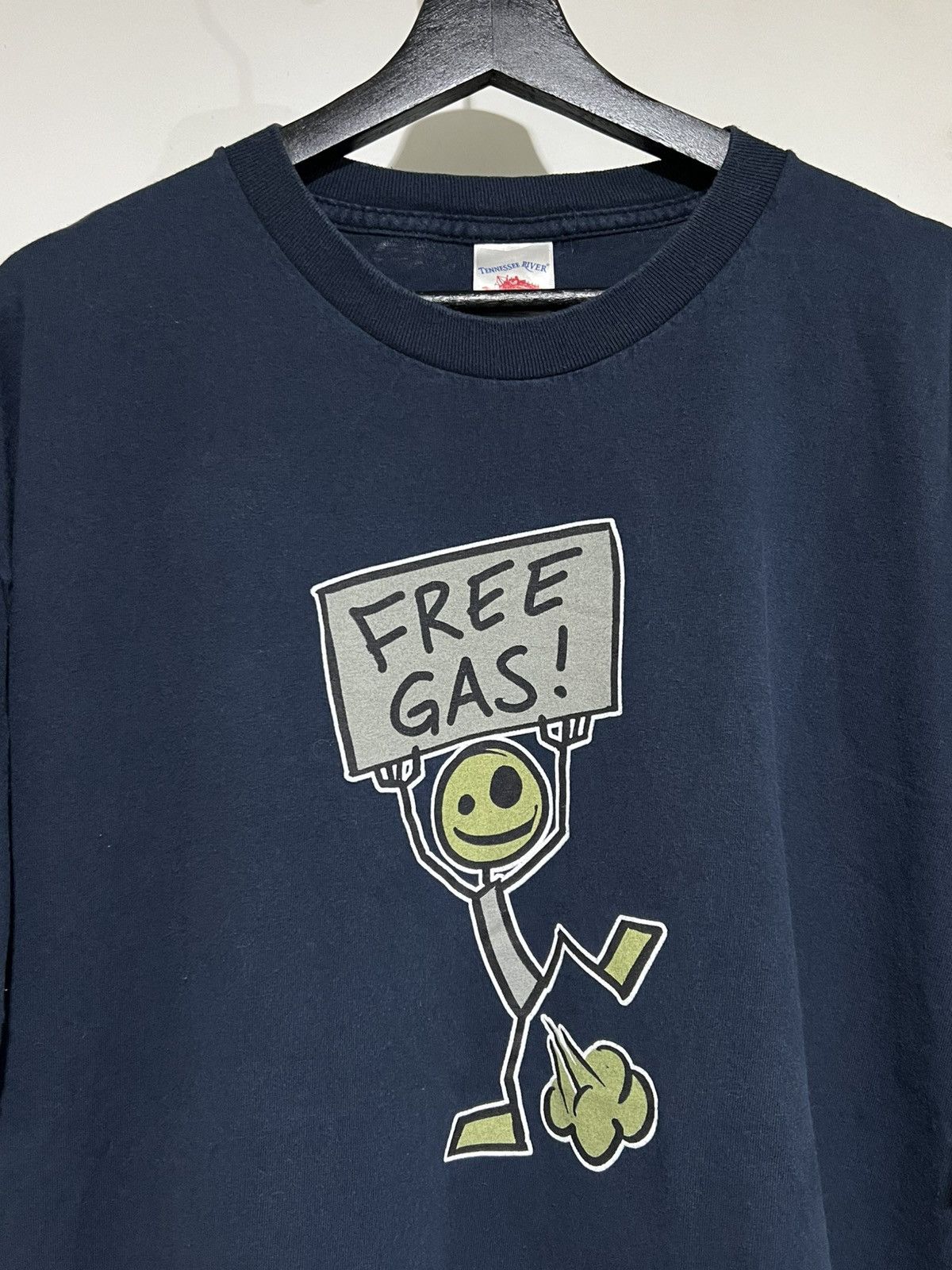 Vintage Vintage Free Gas Tees Size US XL / EU 56 / 4 - 1 Thumbnail