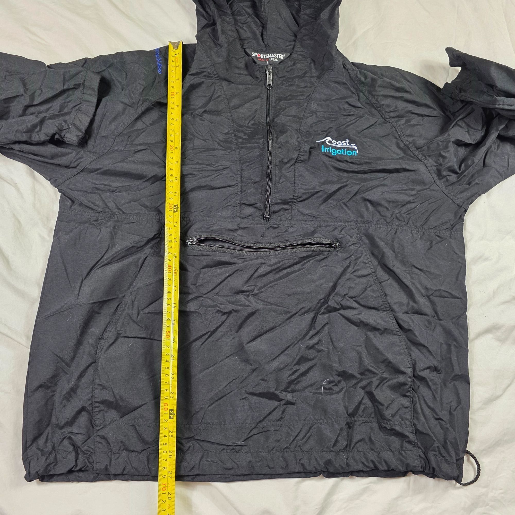 Other Vintage Sportsmaster Mens Size Large Black Hooded Pullover J Size US L / EU 52-54 / 3 - 9 Thumbnail