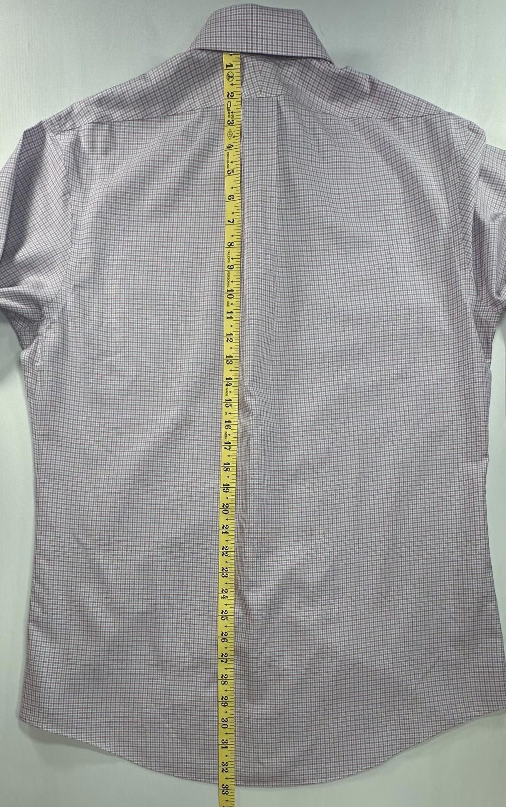 Brooks Brothers Brooks Brothers Cotton Non-Iron Regent Button Up Red Mens L Size 42R - 3 Thumbnail