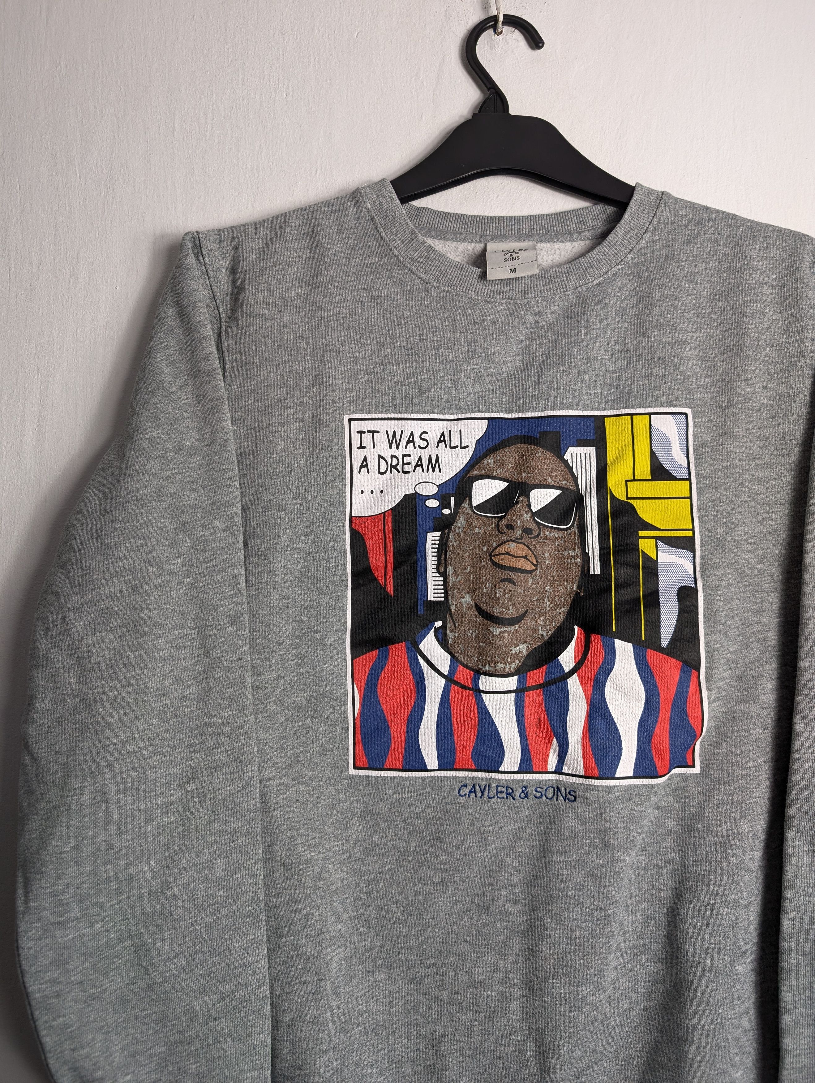 Cayler and Sons Cayler & Sons Biggie "It was All A Dream" Sweatshirt Size US M / EU 48-50 / 2 - 2 Thumbnail