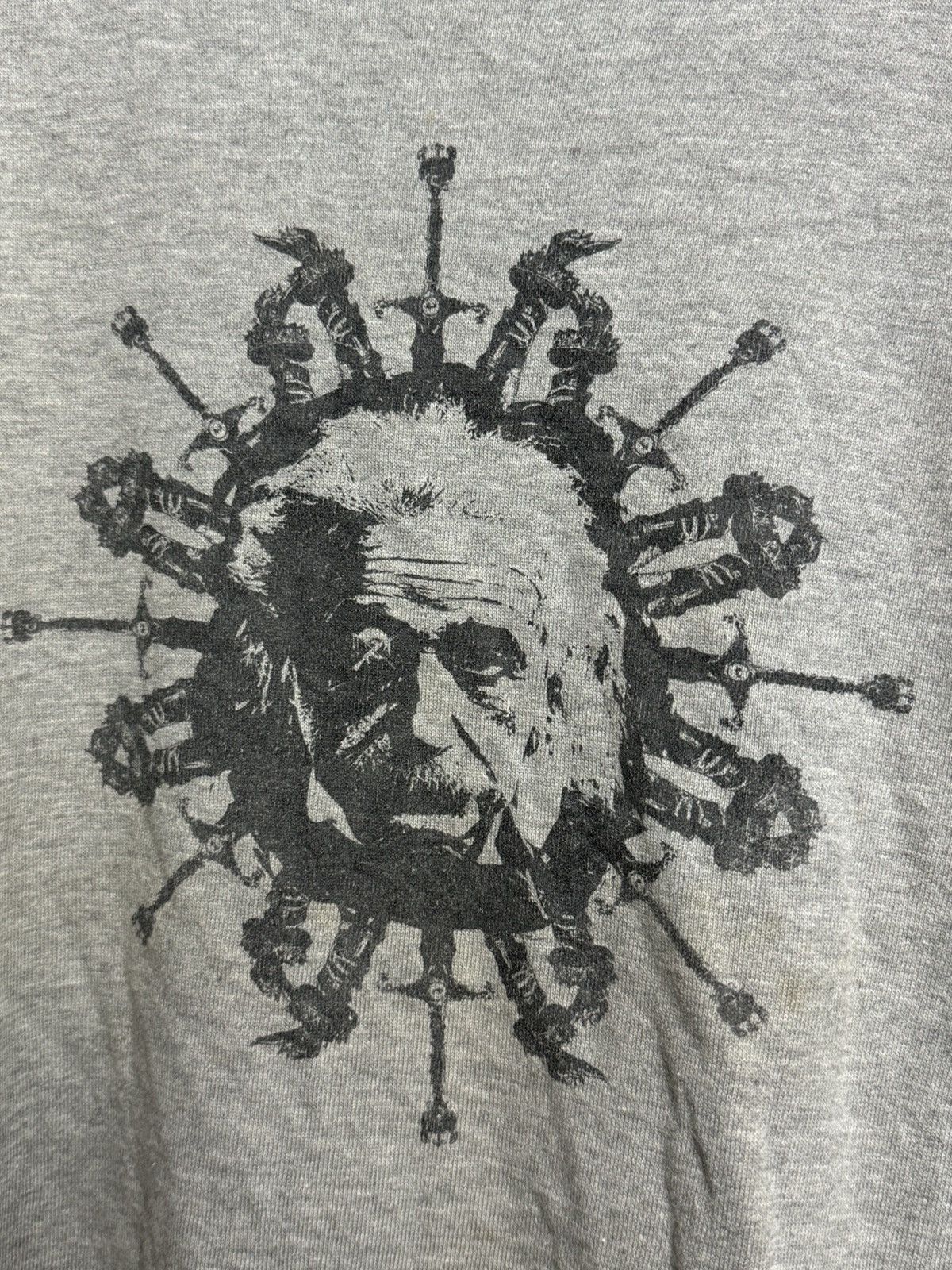 Number (N)ine Number Nine Albert Einstein Brth Breath Sweatshirt 2000s Size US L / EU 52-54 / 3 - 3 Thumbnail