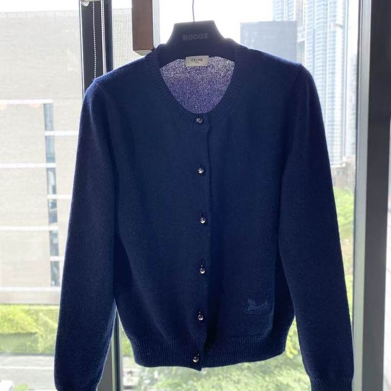 Celine Celine Cashmere Cardigan Size M Size M / US 6-8 / IT 42-44 - 1 Thumbnail