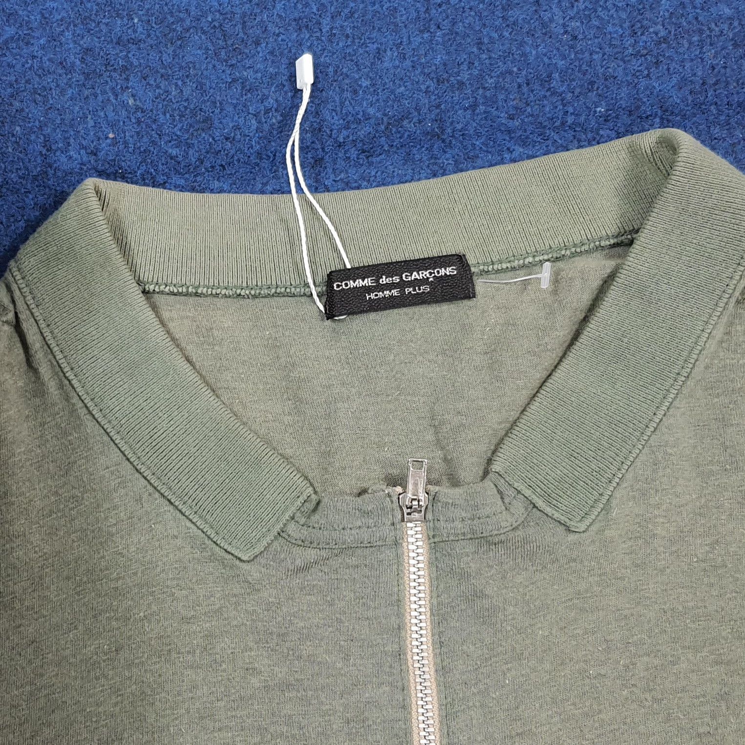 Comme des Garcons Homme Plus Vintage Comme des Garçons Homme Plus Zip Polo Tee C294N61 Size US L / EU 52-54 / 3 - 4 Thumbnail
