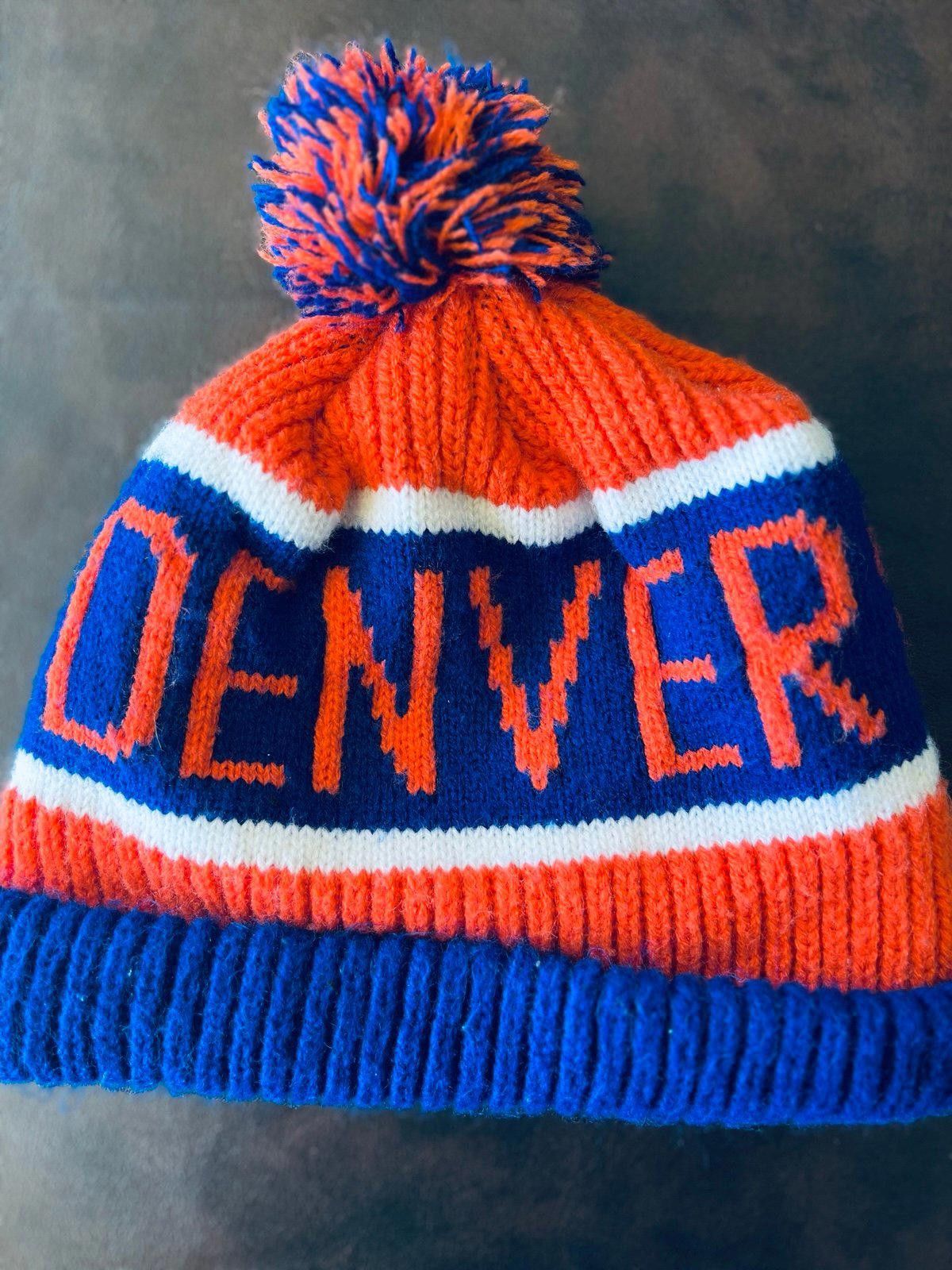 47 Denver Broncos Knit Hat with Pom-Pom - 47 Brand Size ONE SIZE - 2 Thumbnail