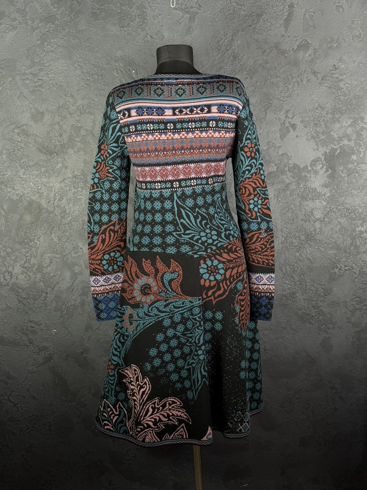Other Ivko Woman Handwritten Emotions Wool Midi Dress Women’s Size S / US 4 / IT 40 - 8 Thumbnail